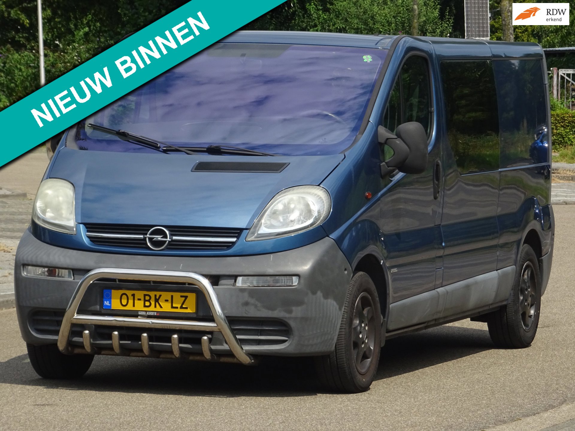 Opel Vivaro 1.9 DTI L2H1 DC NIEUWE DB-RIEM NAP/AIRCO/ELEKRAM