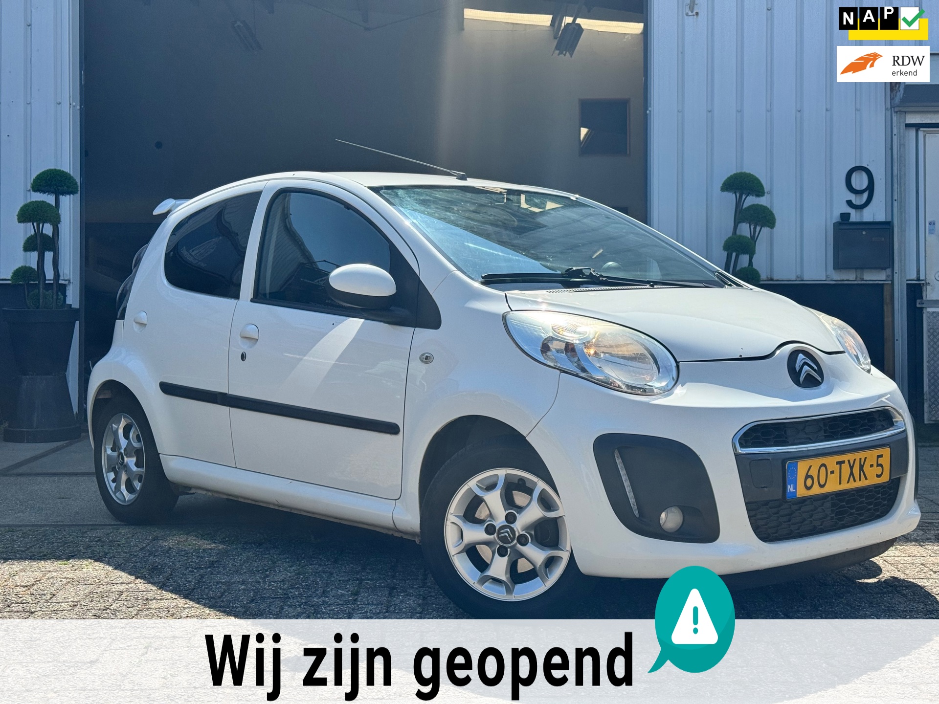 Citroën C1 1.0 | Airco | Elektrische Ramen | Toerenteller | Lage KM | NAP | First Edition |