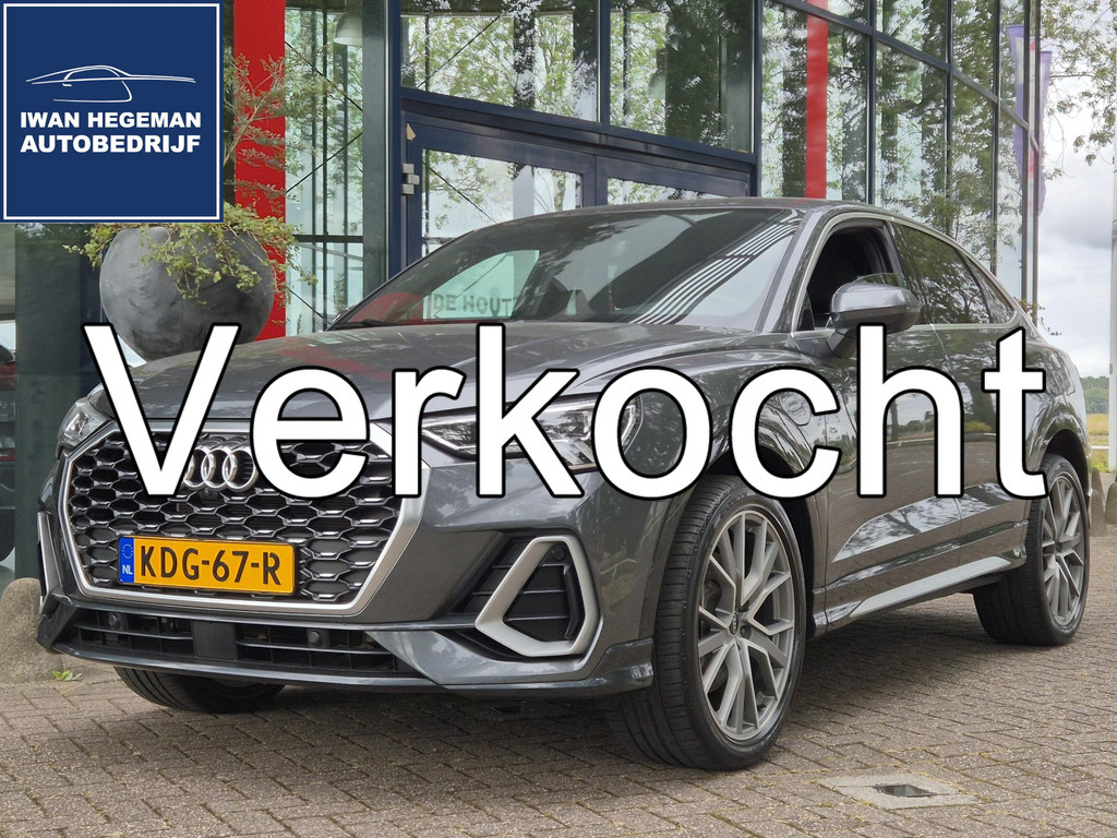Audi Q3 Sportback 45 TFSI e S Edition | SOH 92,8% | Navigatie | Apple Carplay | Parkeersensoren + Camera | Cruise Control