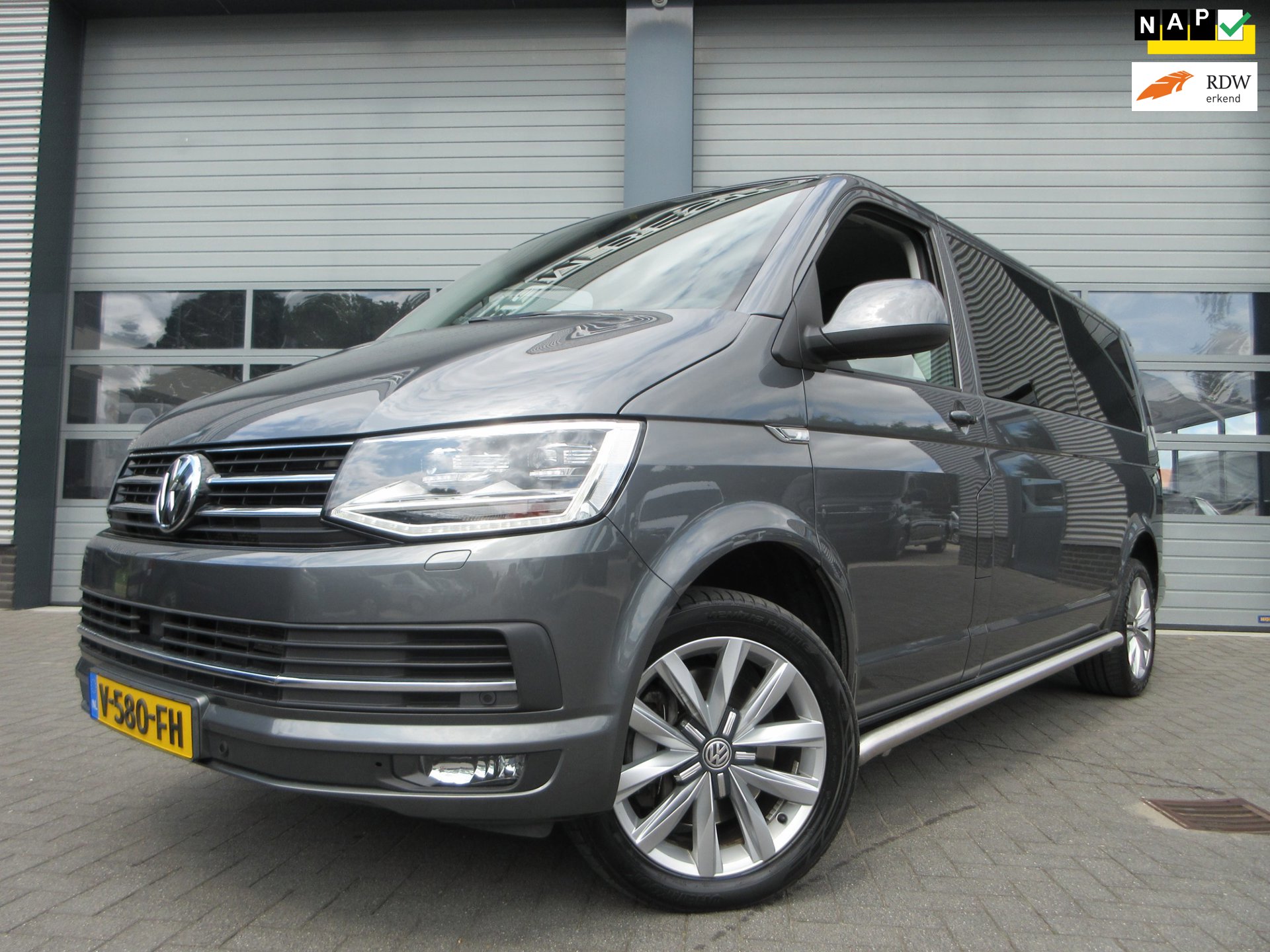 Volkswagen Transporter 2.0tdi, L2, 204pk, Marge auto, DC, Dubbel Cabine, Highline, Navigatie, Xenon, LED,.