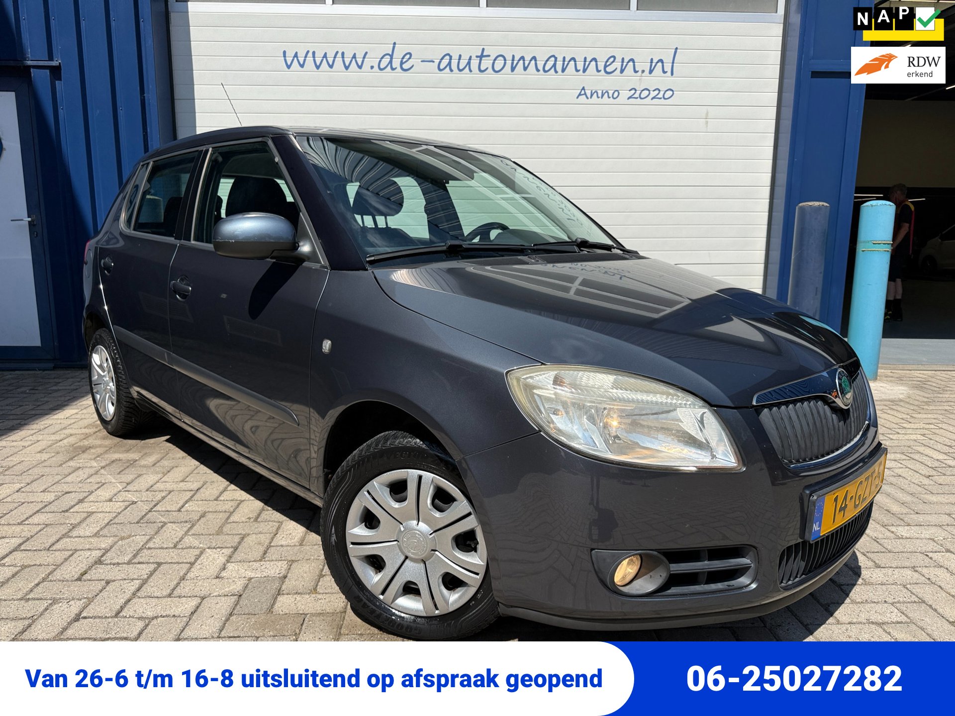 Skoda Fabia 1.4-16V Ambiente 5-drs / AIRCO / CRUISE / PDC / 1e EIGENAAR