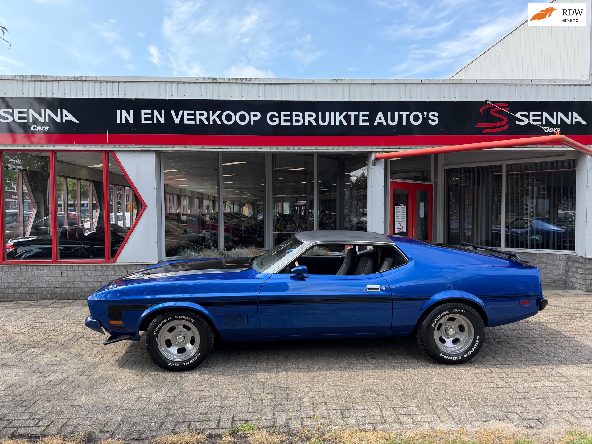 Ford Mustang MACH 1 - 5.8 V8 351.4v Cobra Jet Fastback 1973