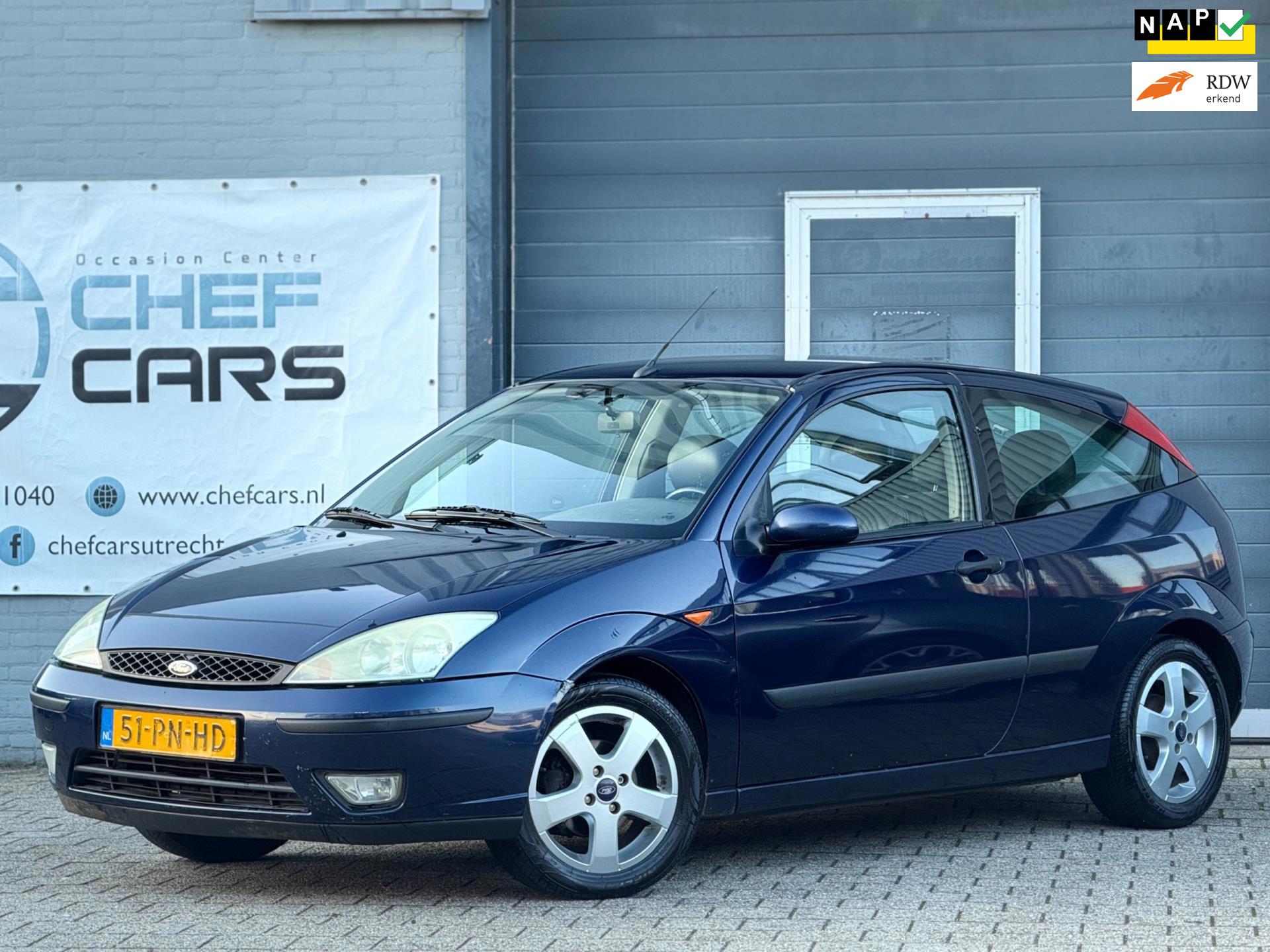 Ford Focus 1.6|NAP|NIEUWEAPK|AIRCO|LEER|BOEKJES|GOEDESTAAT!