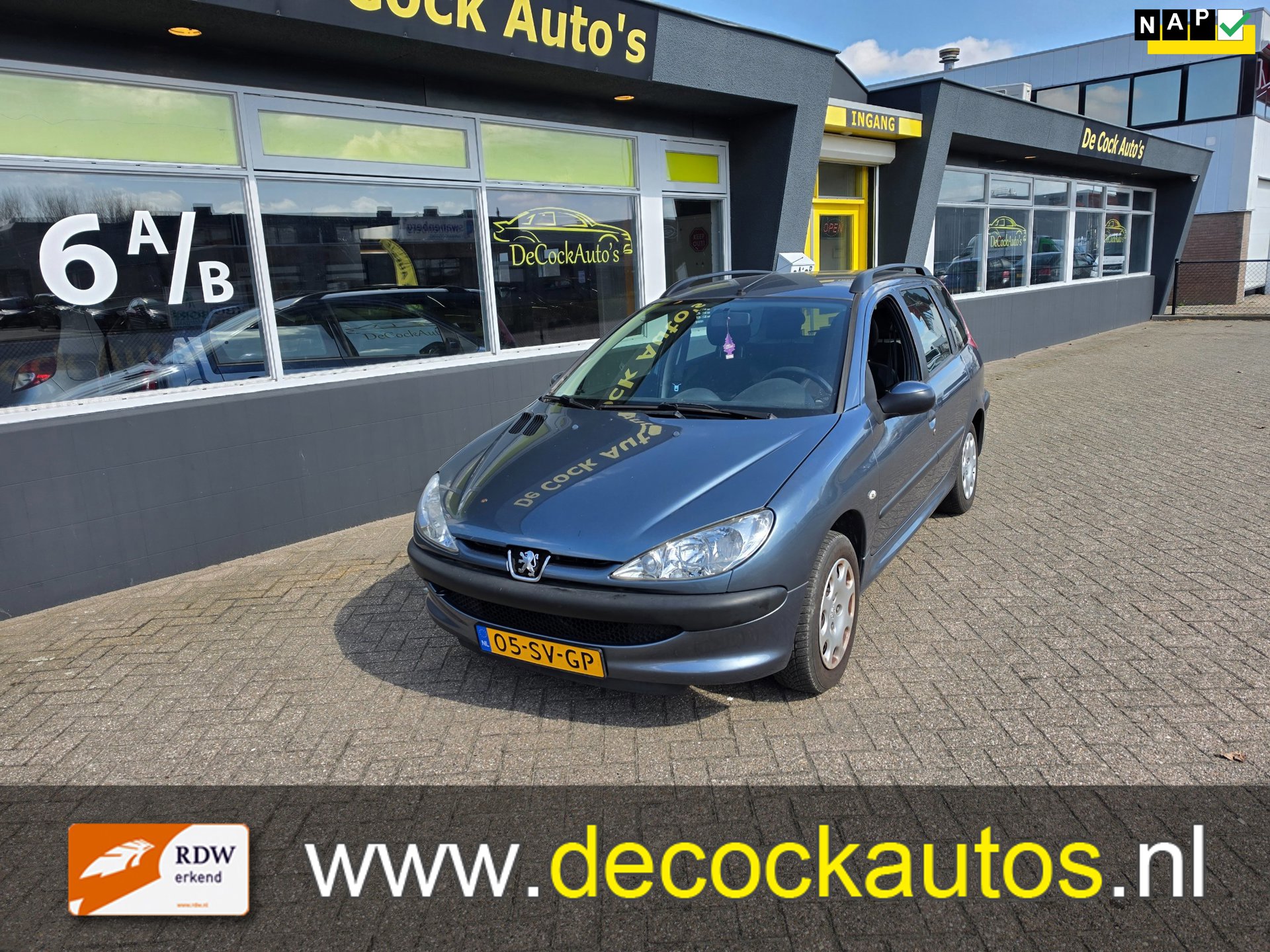 Peugeot 206 SW 1.4 One-line/TREKHAAK