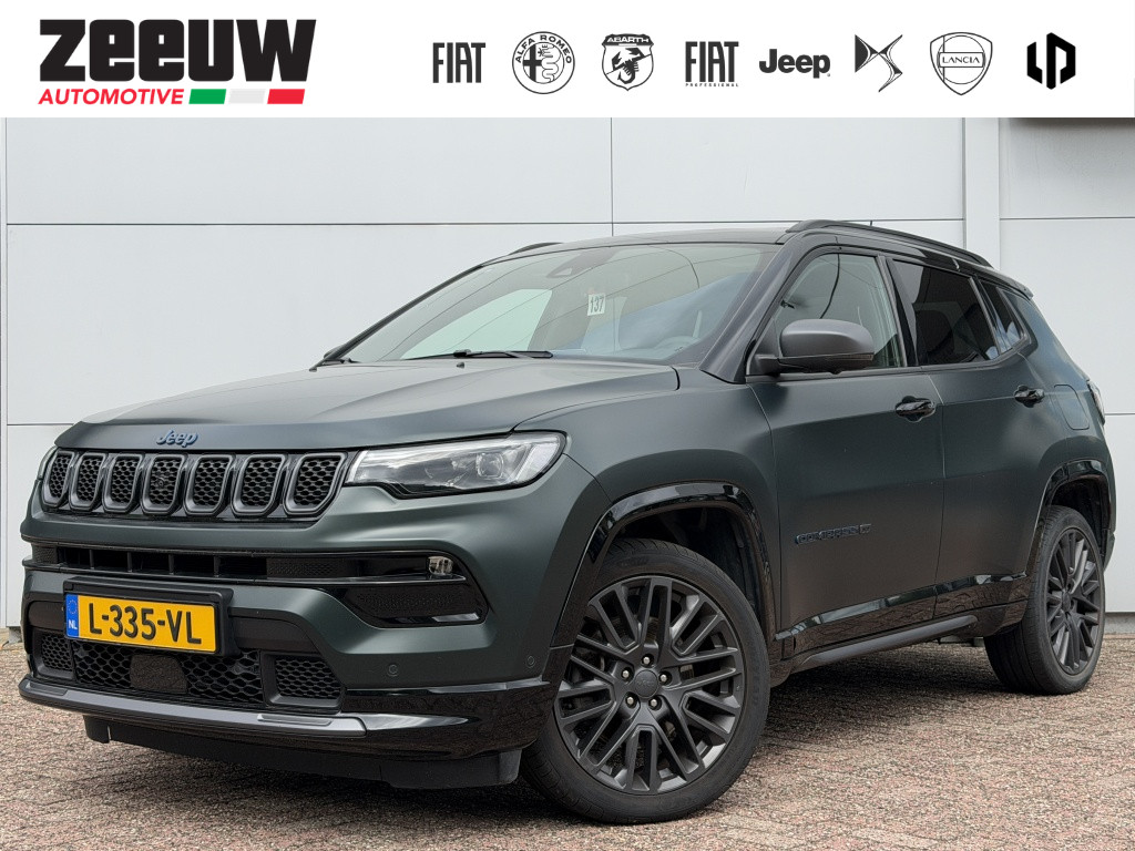 Jeep Compass 4xe 240 PK Hybrid 80th Anniversary | Schuifdak | LED | 360cam |