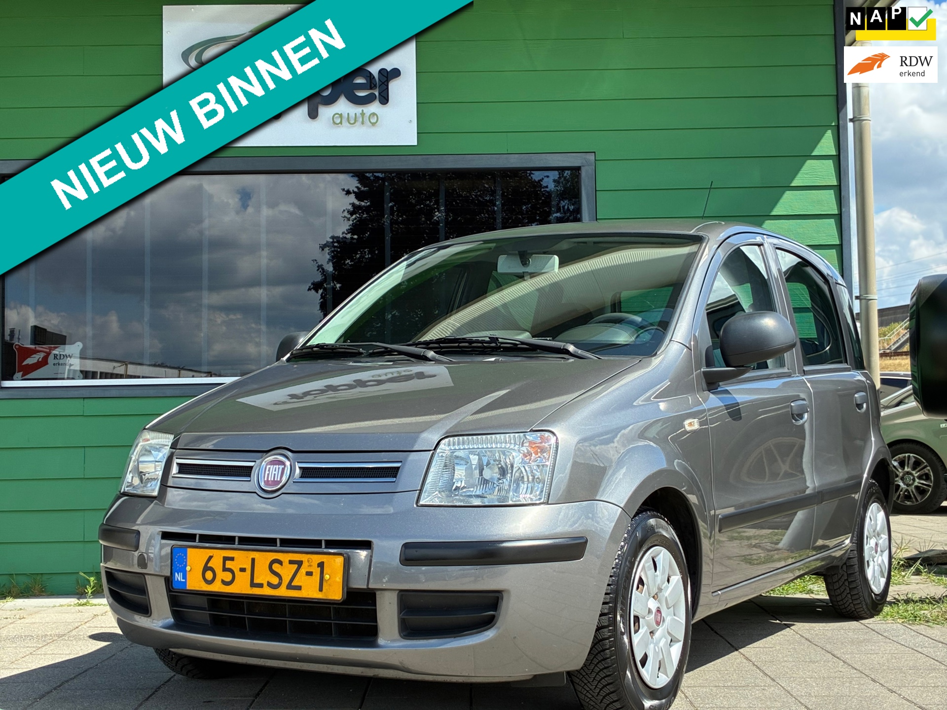 Fiat Panda 1.2 Active|2e Eigenaar|Airco|Elektr.ramen|Nieuwe APK|NAP|