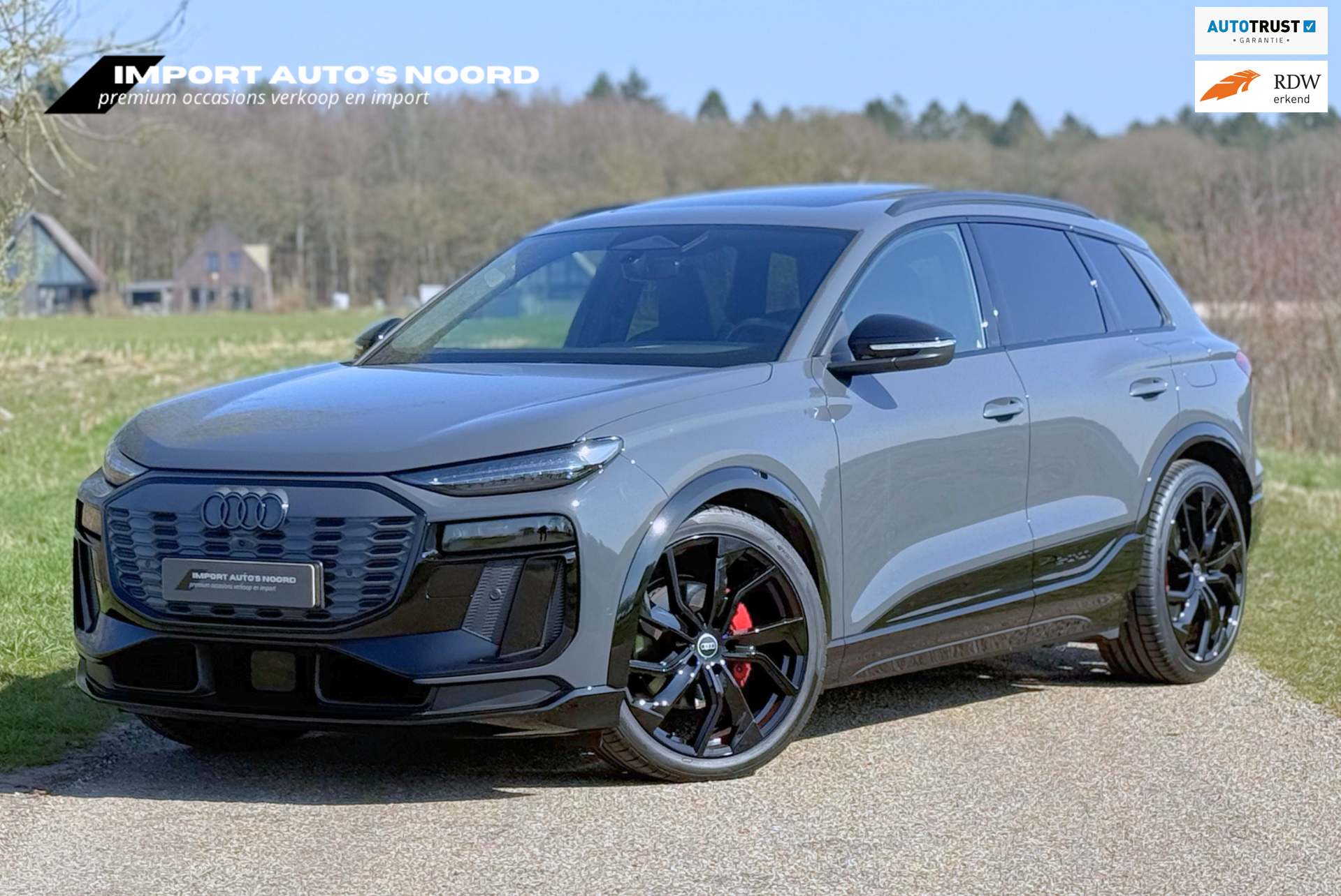 Audi Q6 e-tron S edition100 kWh SOH 97,5% Pano 22 inch B&O RS stoelen 360