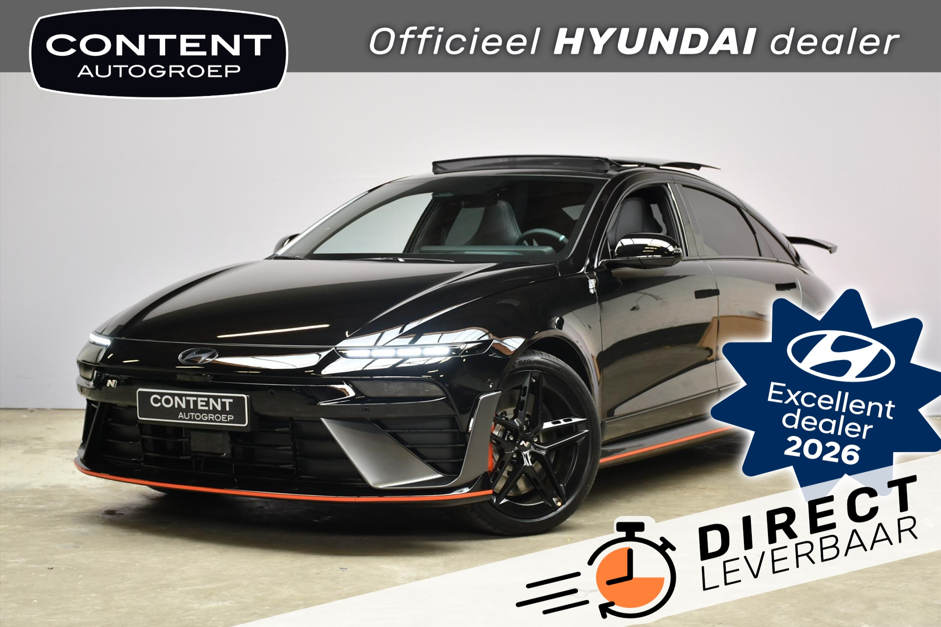 Hyundai IONIQ 6 N Vision 84kWh AWD 650 pk I Schuif / kanteldak