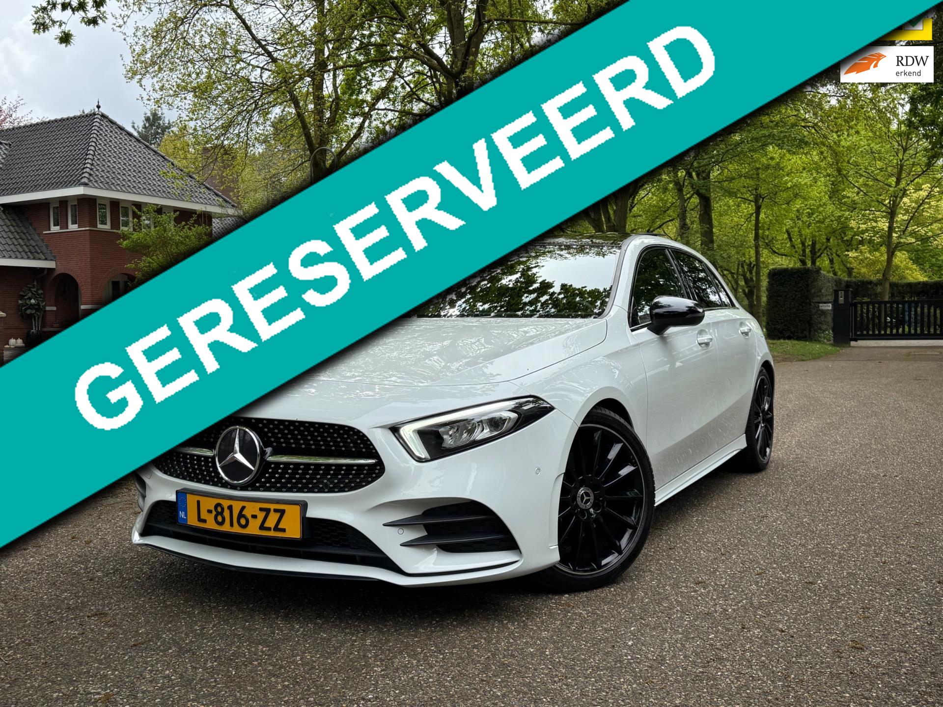 Mercedes-Benz A-klasse 200D AMG Night Pano Sfeer Camera 1e Eig Nwst