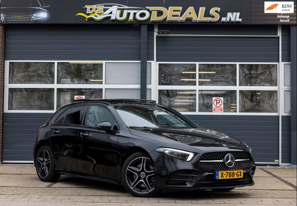 Mercedes-Benz A-klasse 220 AMG|SFEERVERLICHTING|PANO|VOL OPTIES|BTW AUTO