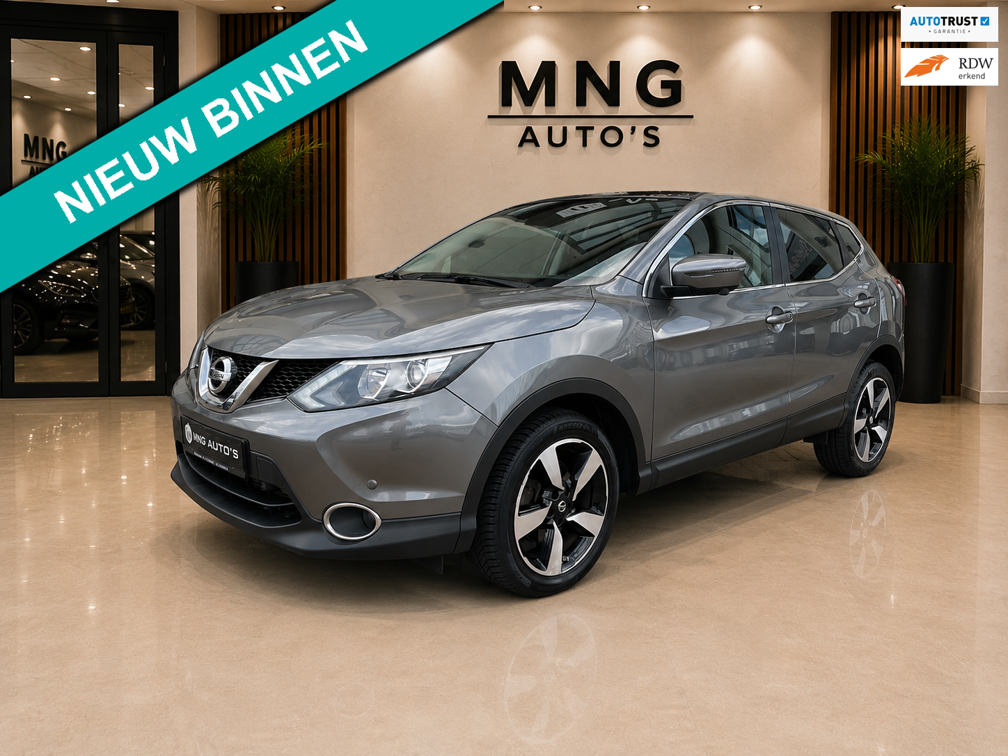 Nissan Qashqai 1.2 Edition|360Camera|keyless|Stoelvw|
