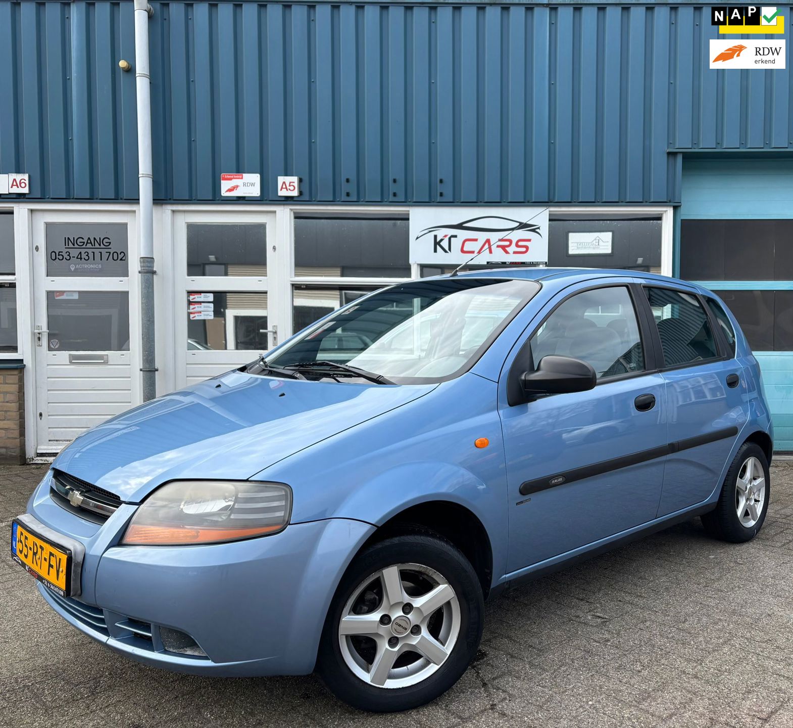 Chevrolet Kalos 1.4 Spirit 5 Drs | NAP | APK | Trekhaak | LM Velgen | Airco | Radio met Aux |