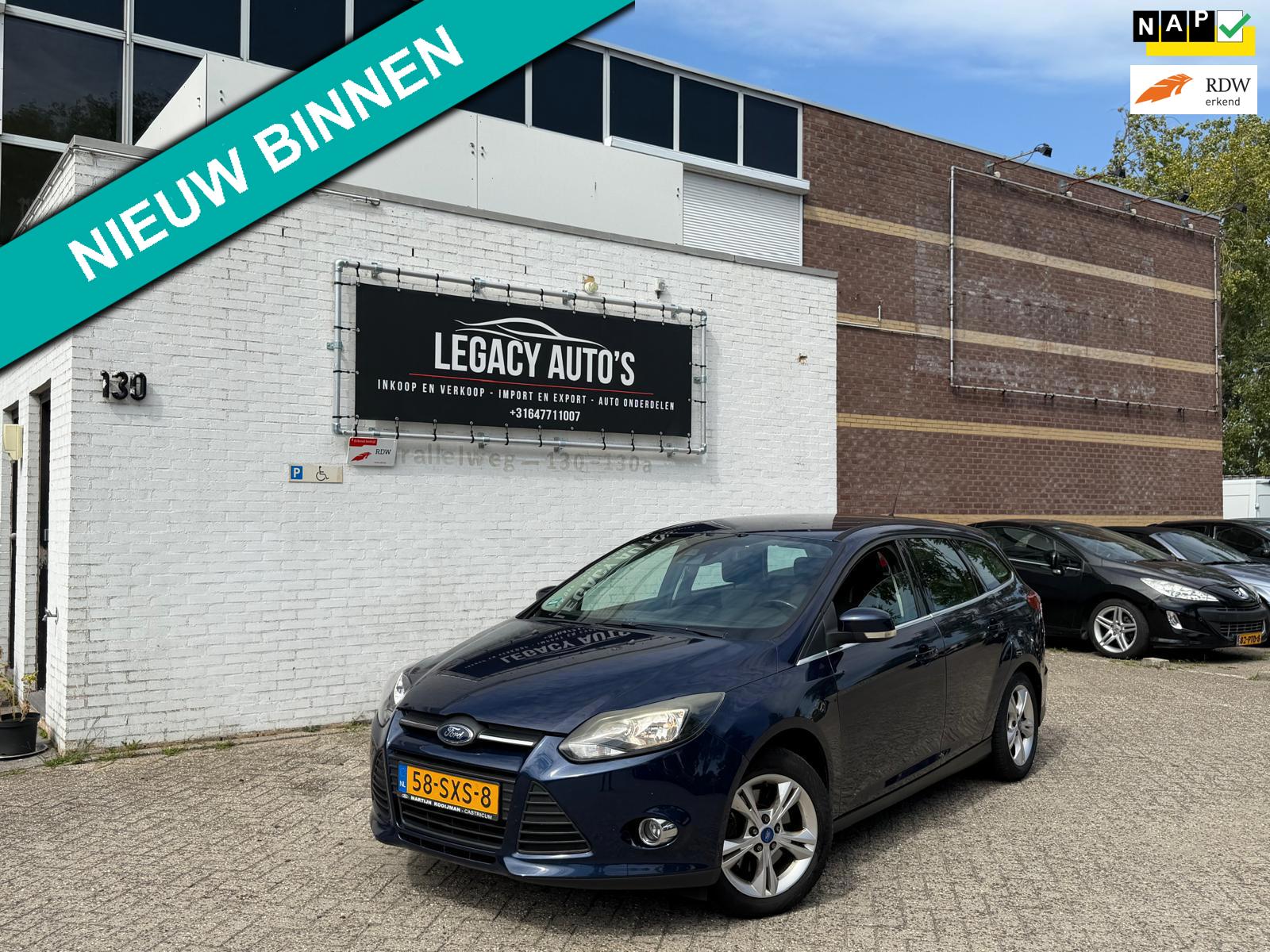 Ford Focus Wagon 1.6 EcoBoost Trend Sport - AIRCO - RIJDT & SCHAKELT GOED!