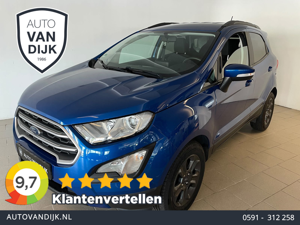 Ford EcoSport 1.0 EcoBoost Trend Ultimate AIRCO NAVI CRUISE BLUETOOTH ELEK RAMEN CENT VERG VELGEN ZEER NETTE AUTO