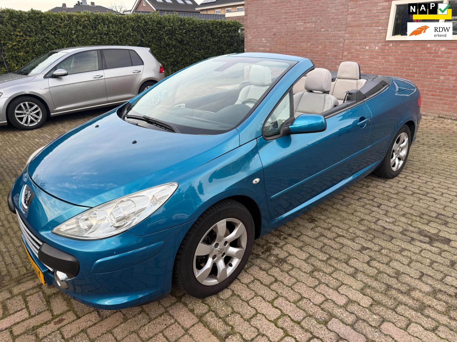 Peugeot 307 CC 1.6-16V Cabrio Airco PDC LMV leer stoelverwarming