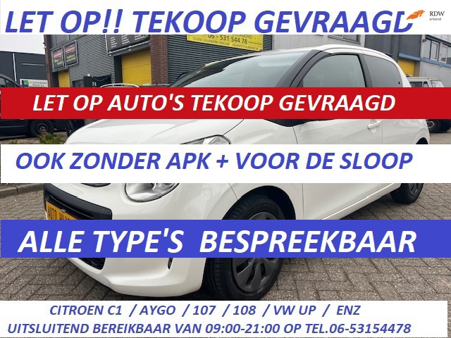 Citroën C1 1.0-12V Ambiance DIVERSE TEKSTEN OP DE FOTO'S!!!