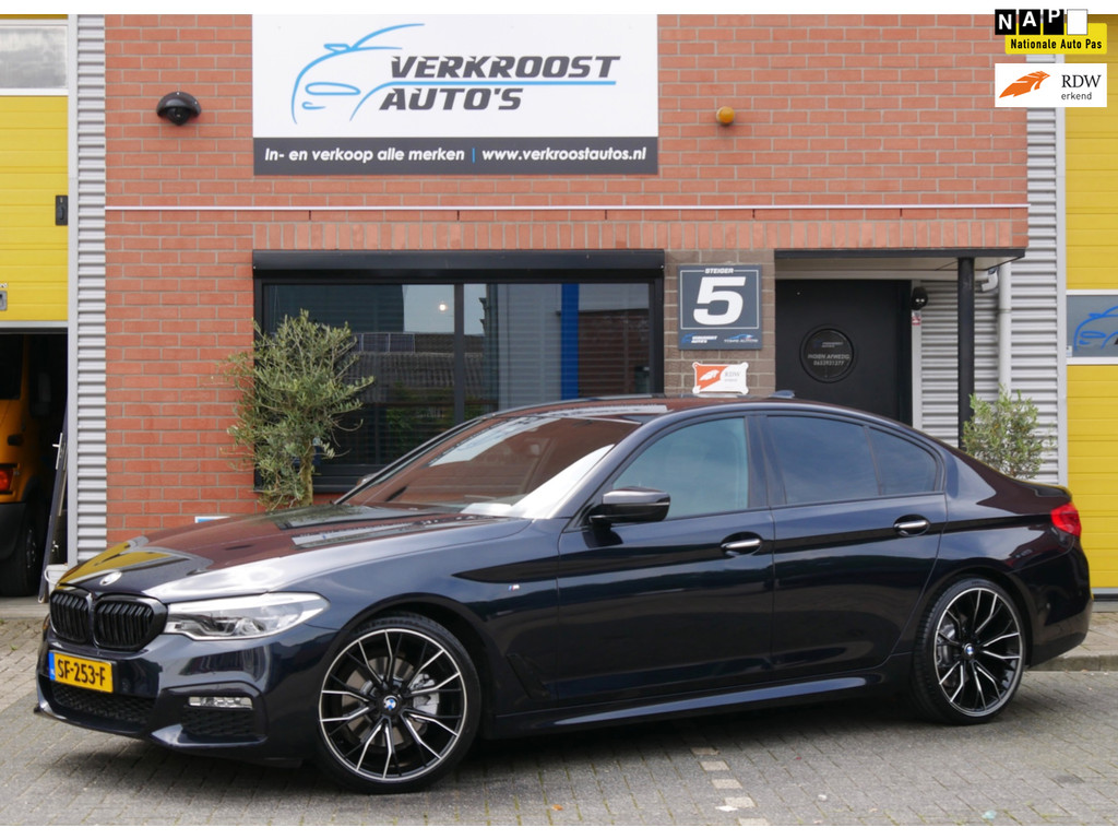 BMW 5 Serie 520i High Executive m-sport. memory. camera.