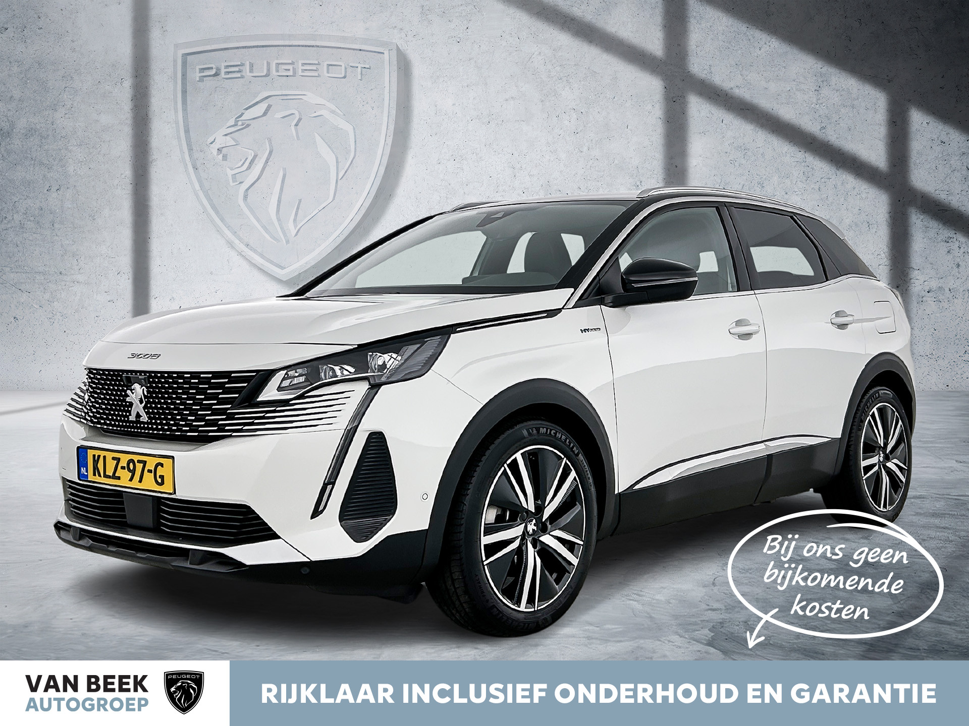 Peugeot 3008 Hybrid 225 pk Automaat GT | Rijklaar