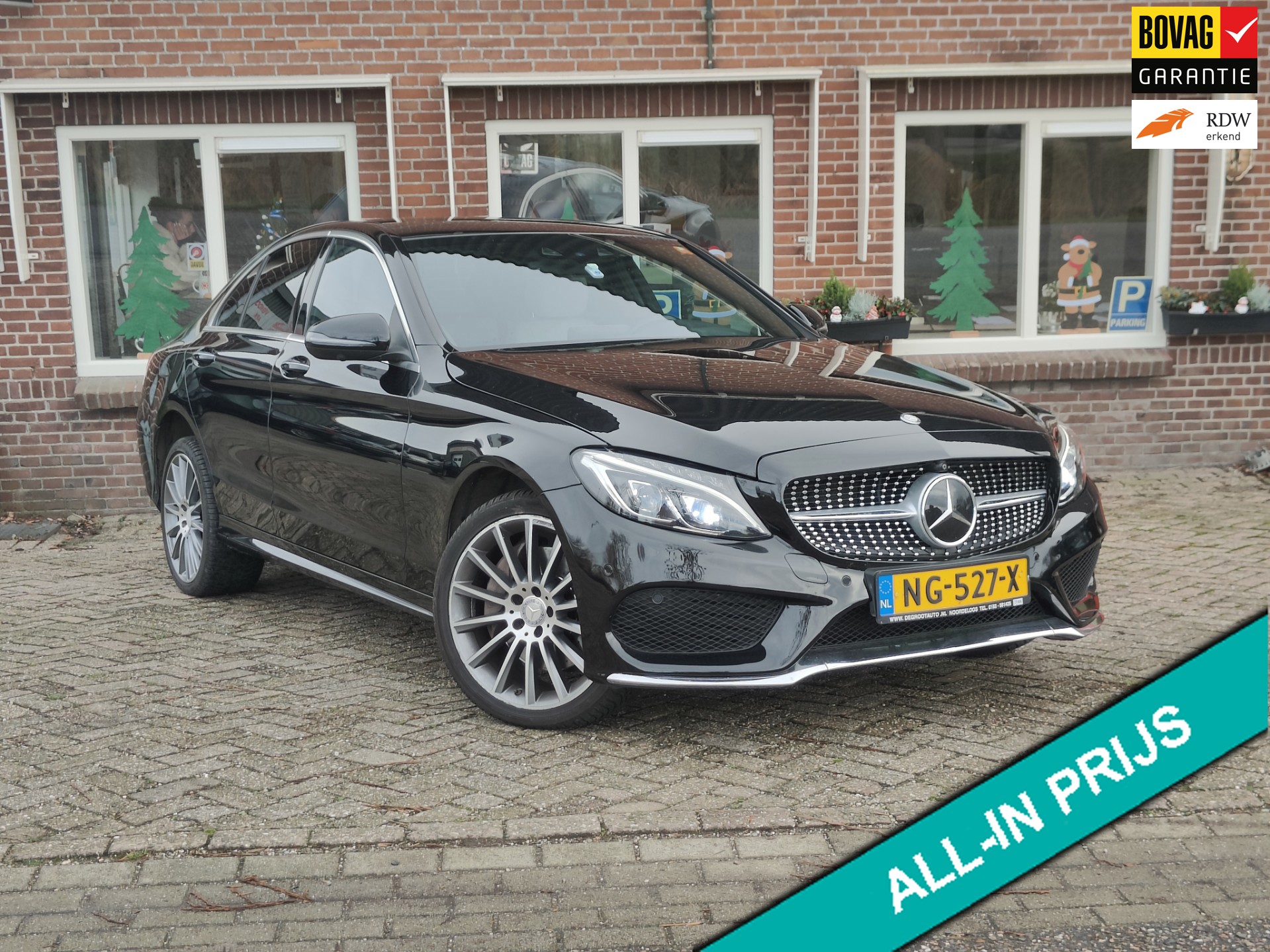 Mercedes-Benz C-klasse 300 CDI HYBRID Prestige Aut. AMG Vol Opties Tr.haak