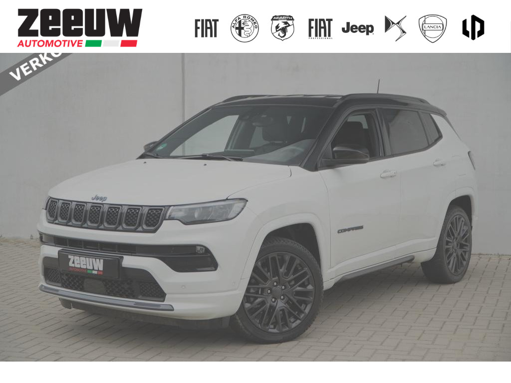 Jeep Compass 4xe 240 PK Hybrid S | Pano | Leder | Navi | Winter | Cam | 19' VERKOCHT