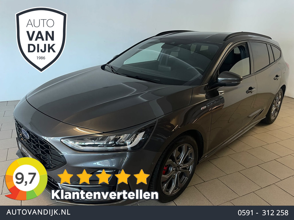 Ford FOCUS Wagon 1.0 EcoBoost Hybrid ST Line Style NW MODEL STUUR EN STOEL VERWARMING TREKHAAK CLIMA CRUISE APPLE CARPLAY