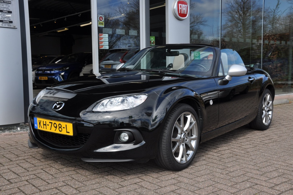 Mazda MX-5 Roadster Coupé 1.8 Silver Edition Nieuwstaat Leer Navi