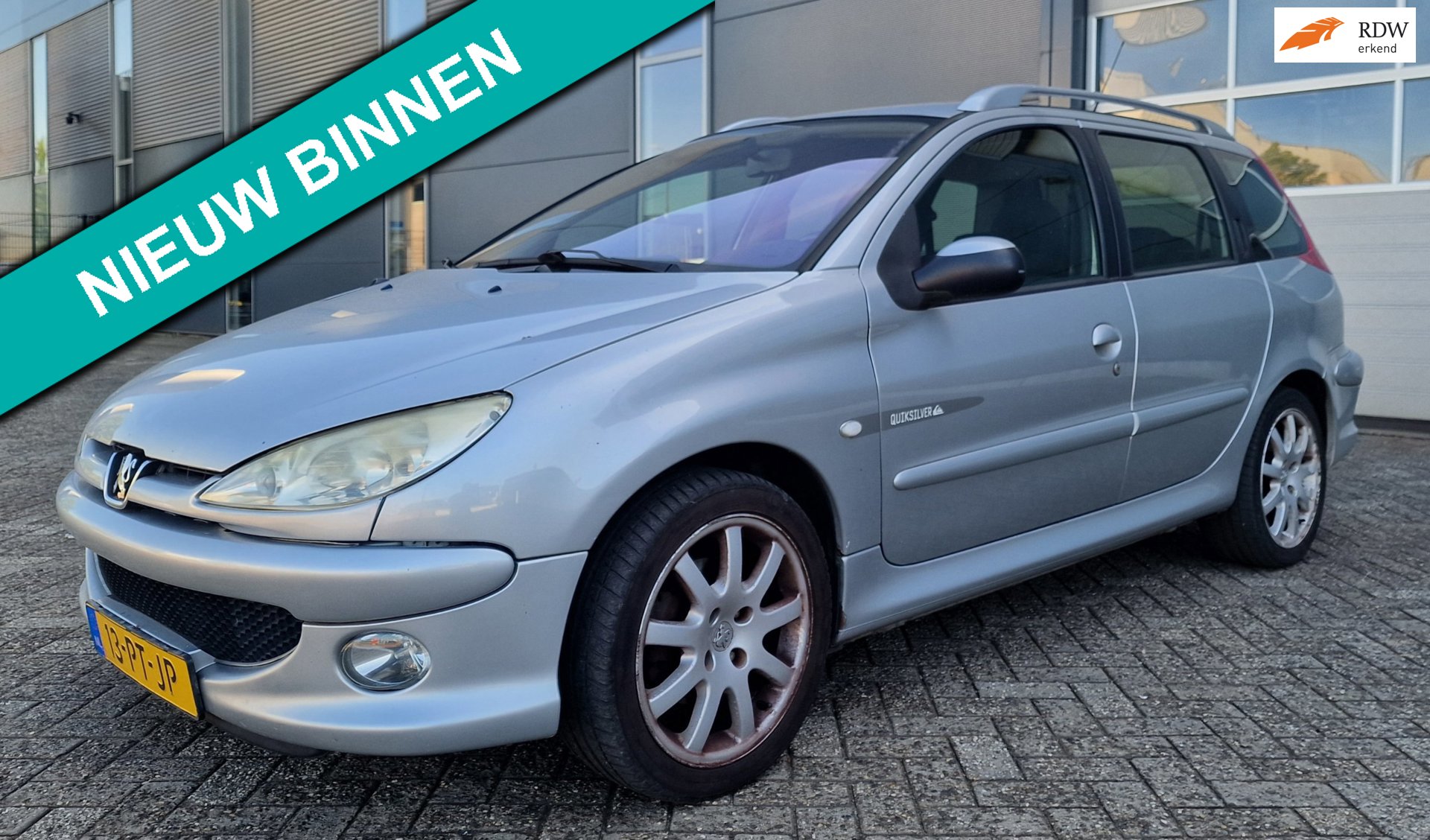 Peugeot 206 SW 1.6-16V Quiksilver CARPLAY NAVI ELEC. PAKET