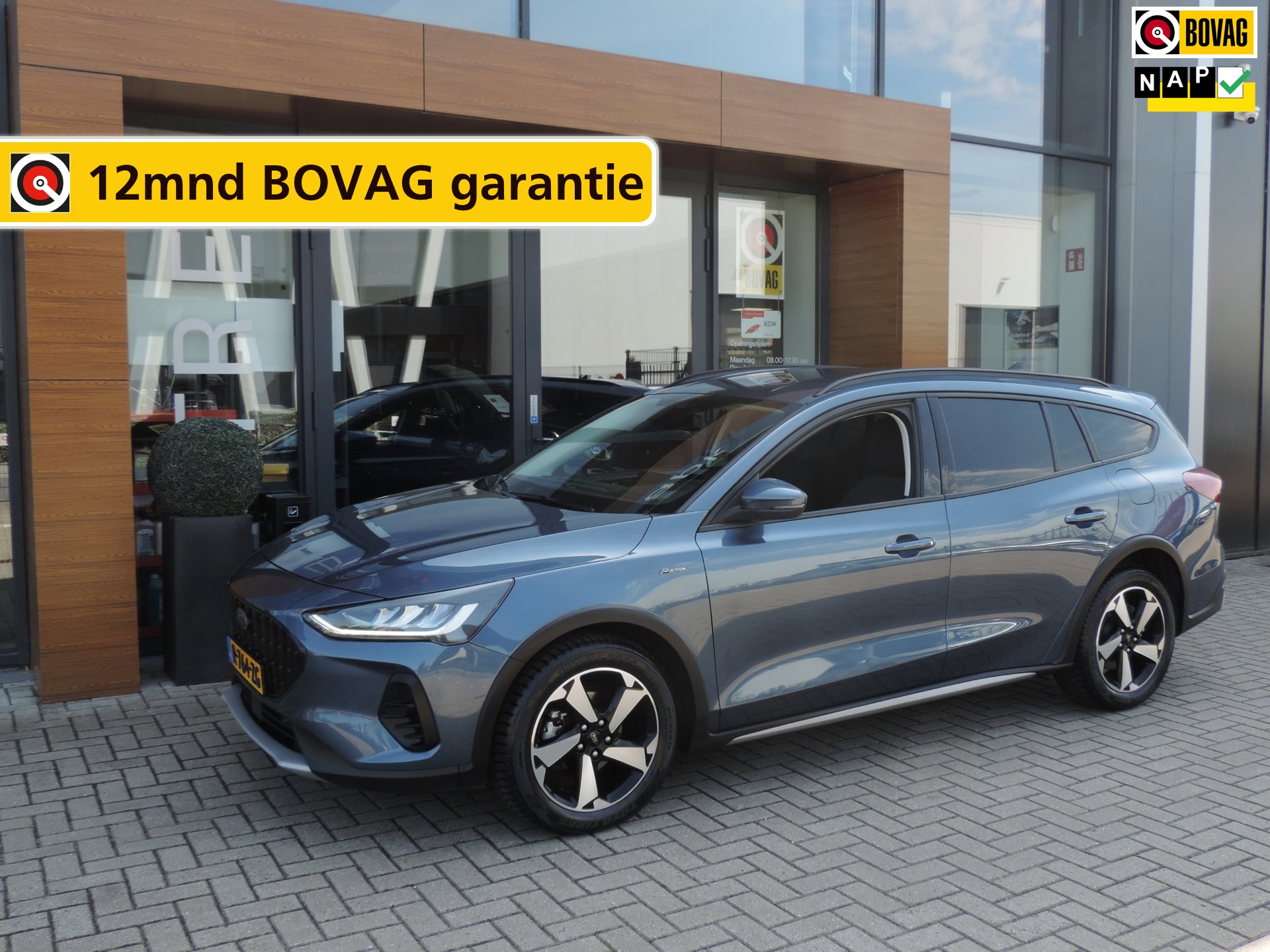Ford Focus Wagon 1.0-T 125PK Hybrid Active Style 67.000km | 1e Eig | LED kopl | SYNC 4 | Priv.glas | ECC | 17” | CarPlay | Keyless