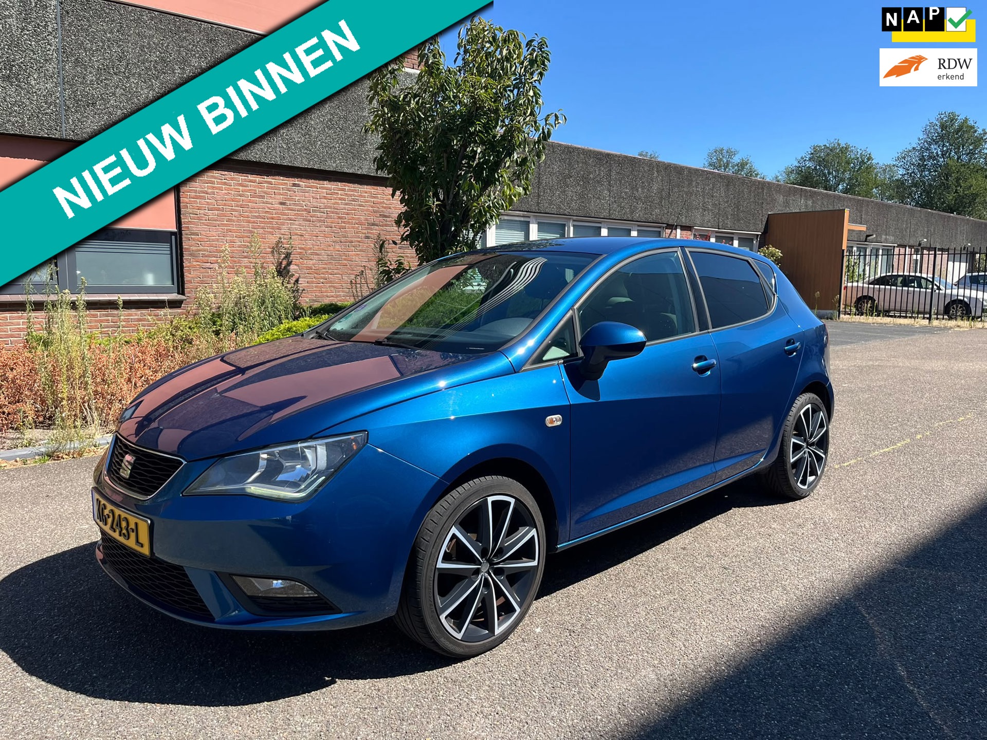 Seat Ibiza 1.0 EcoTSI Style Connect Airco|Boekjes|N.A.P