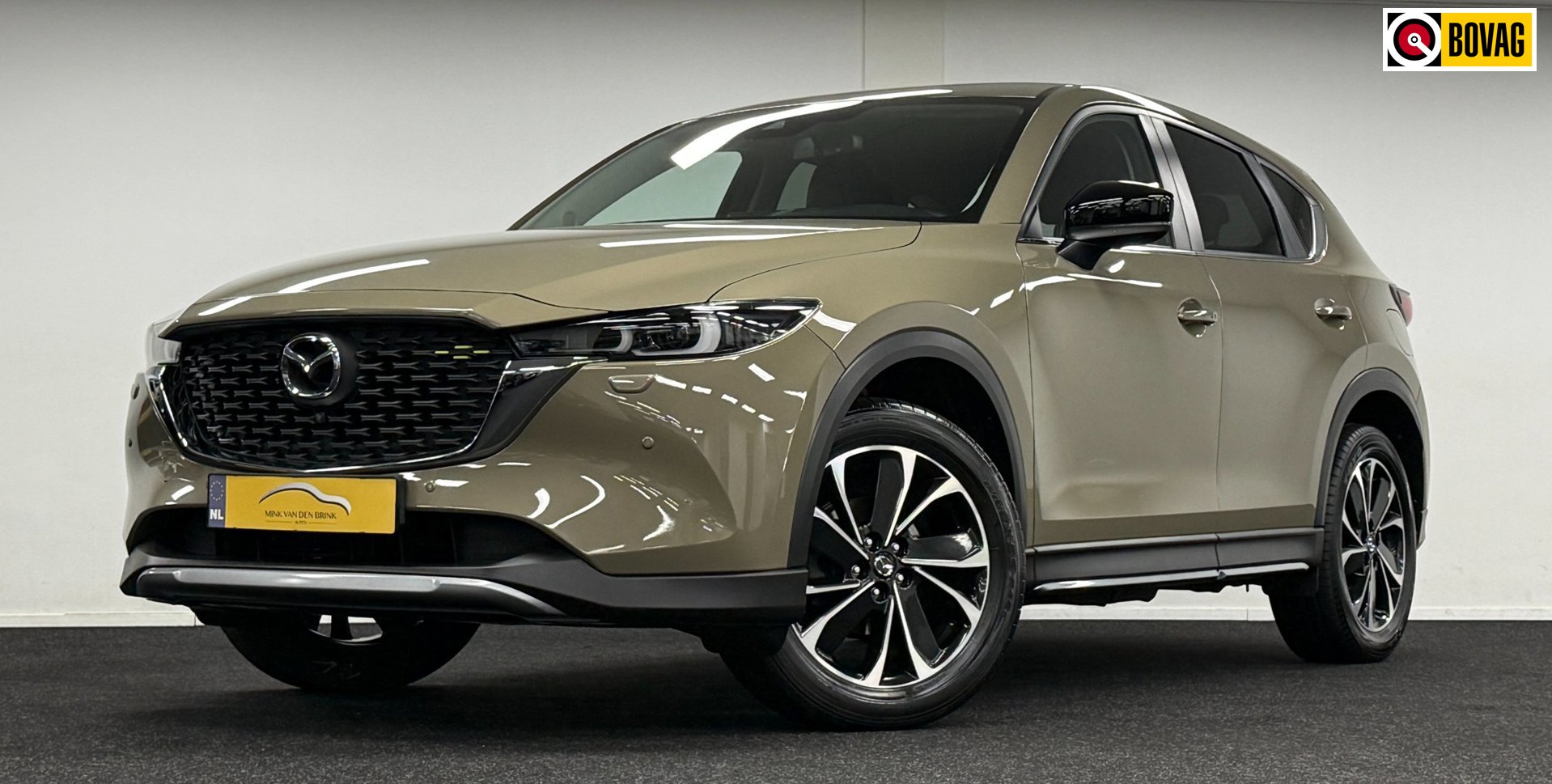 Mazda CX-5 2.5 SkyActiv-G 194 Newground AWD*DealerOh*Trekhaak*Leder*Stoel&Stuurverw*Camera
