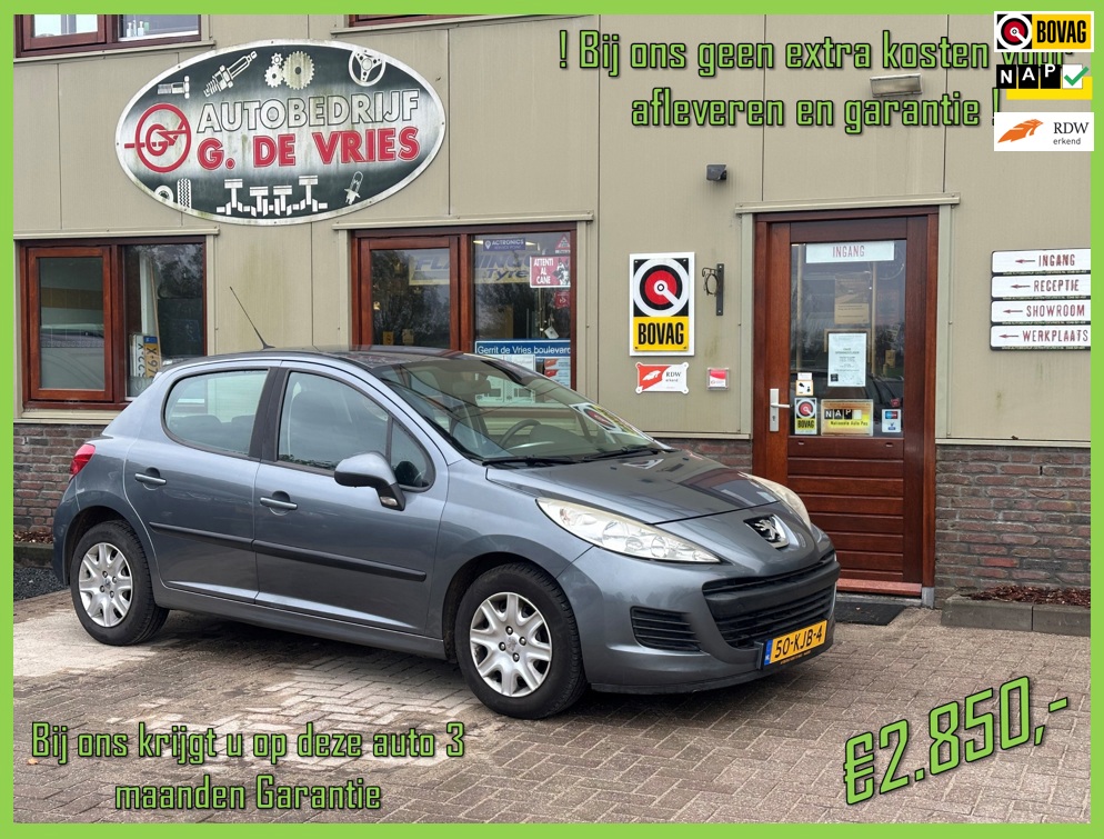 Peugeot 207 1.4 VTi X-Line - Prijs inclusief 3 maanden garantie en afleveren -