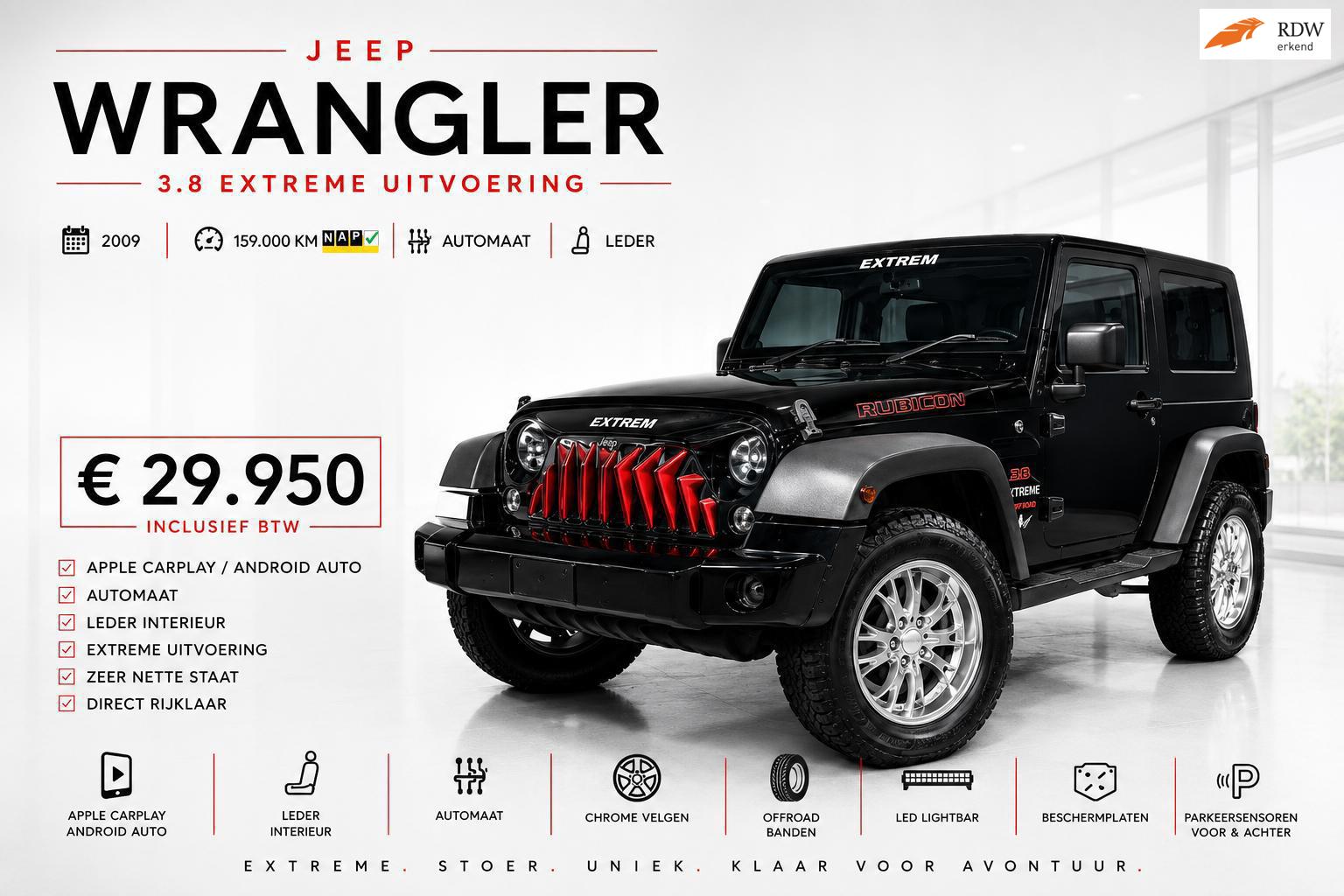 Jeep Wrangler 3.8 Extreme Sport 2009