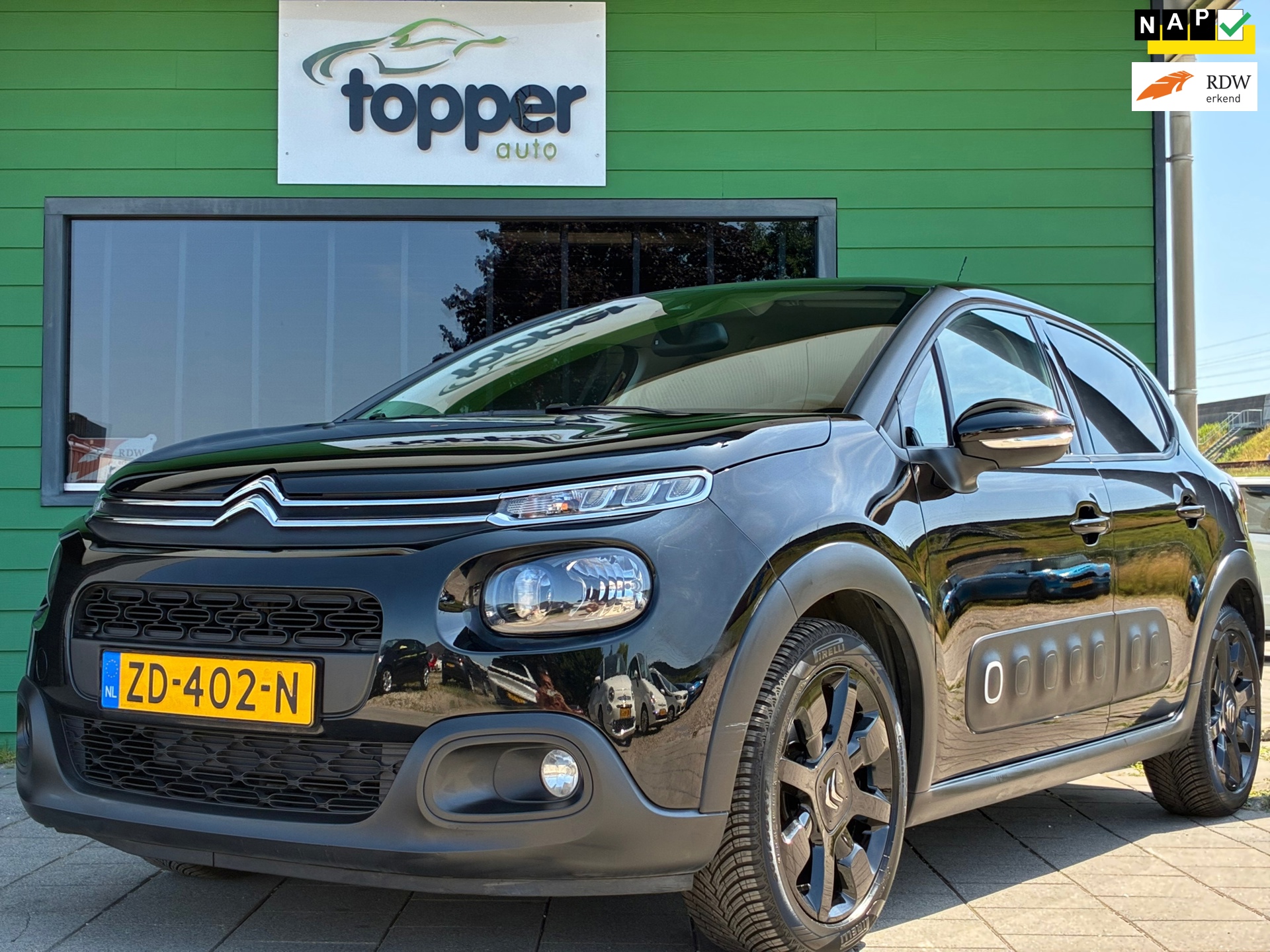 Citroën C3 1.2 PureTech S&S Shine|2e Eigenaar|D-riem v.v.|Navigatie|Camera|CruiseControl|ClimateControl|