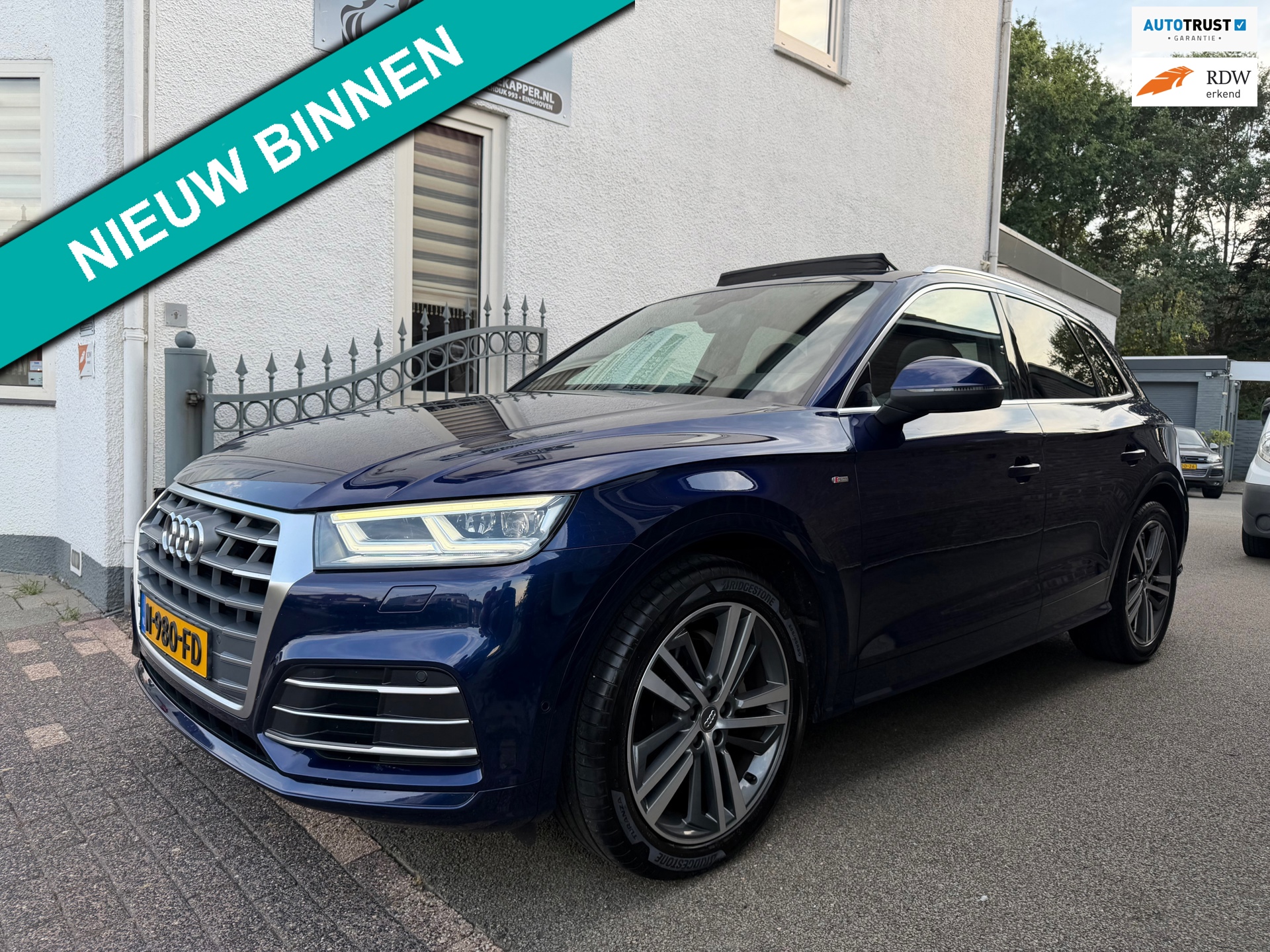 Audi Q5 2.0 TFSI quattro Sport S Line | Pano | Luchtvering | Vol | Recent onderhouden