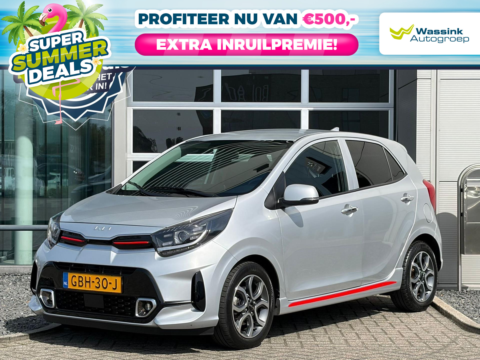 Kia Picanto 1.0 DPi 67pk 4-zits GT-Line | Camera