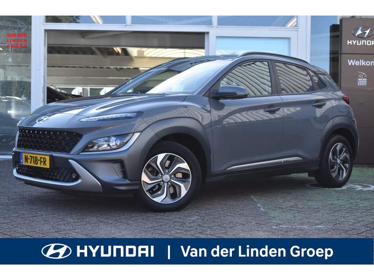 Hyundai Kona Hyundai Kona 1.6 GDI HEV Fashion Hud/Blindspot/Navi/Cam/Pdc/"Rijklaar!