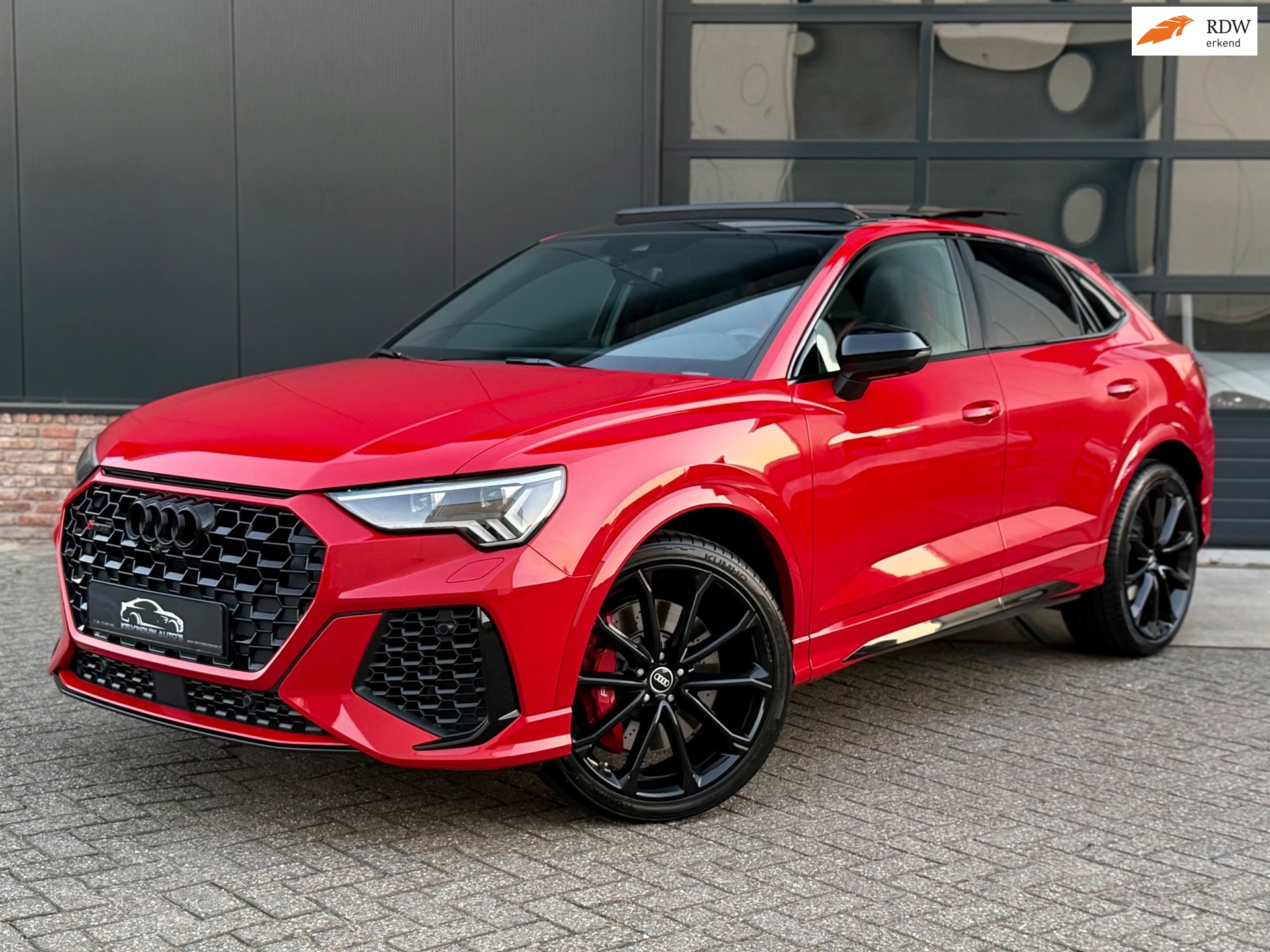Audi Q3 Sportback TFSI RS 400pk S-Tronic Quattro 2021 Rood Pano|RS-Seat/BTW