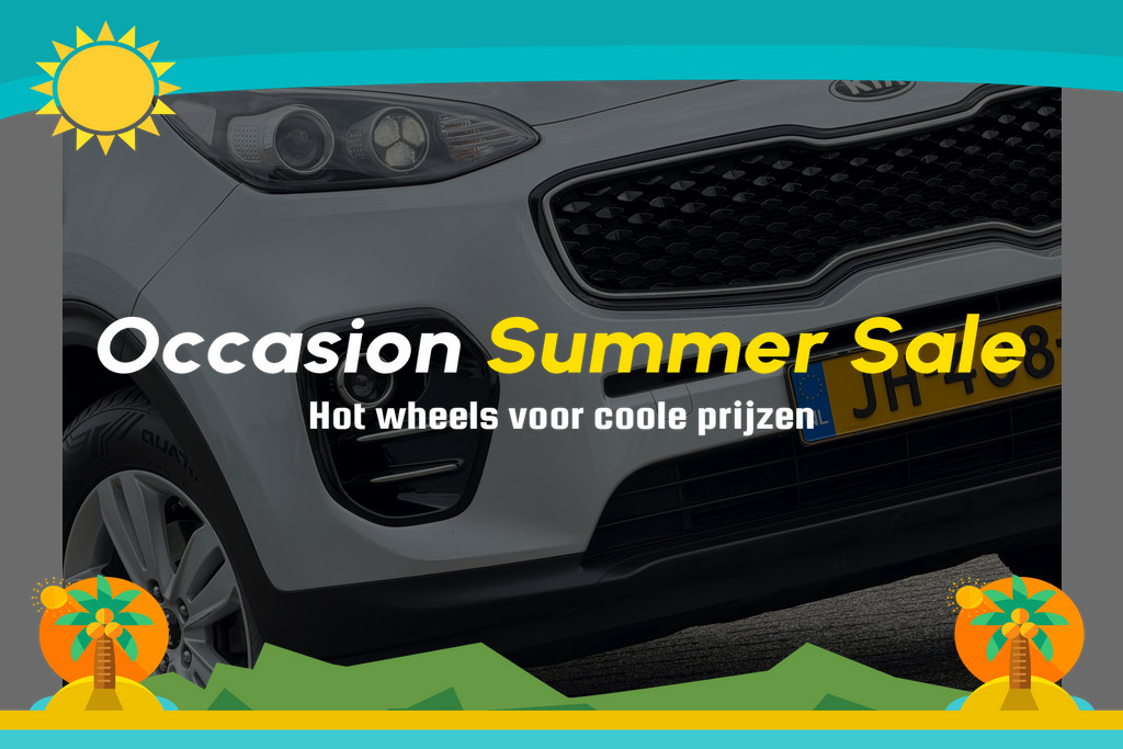 Kia Sportage 1.6 GDI First Edition - Sparkling Silver - Trekhaak/Nav/Camera