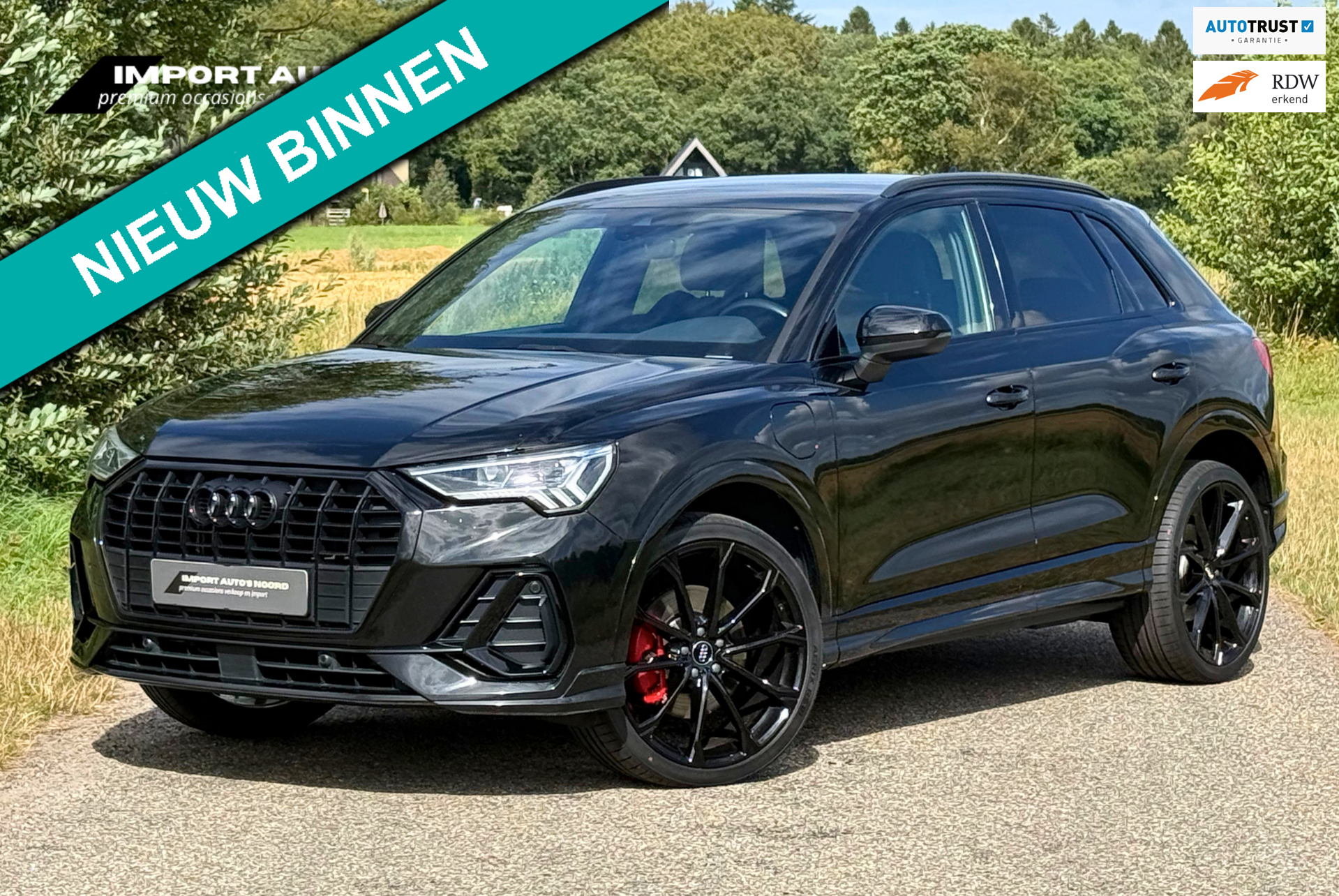 Audi Q3 45 TFSI e S edition S-line interieur 21 inch Sfeerverlichting Carplay ACC Camera