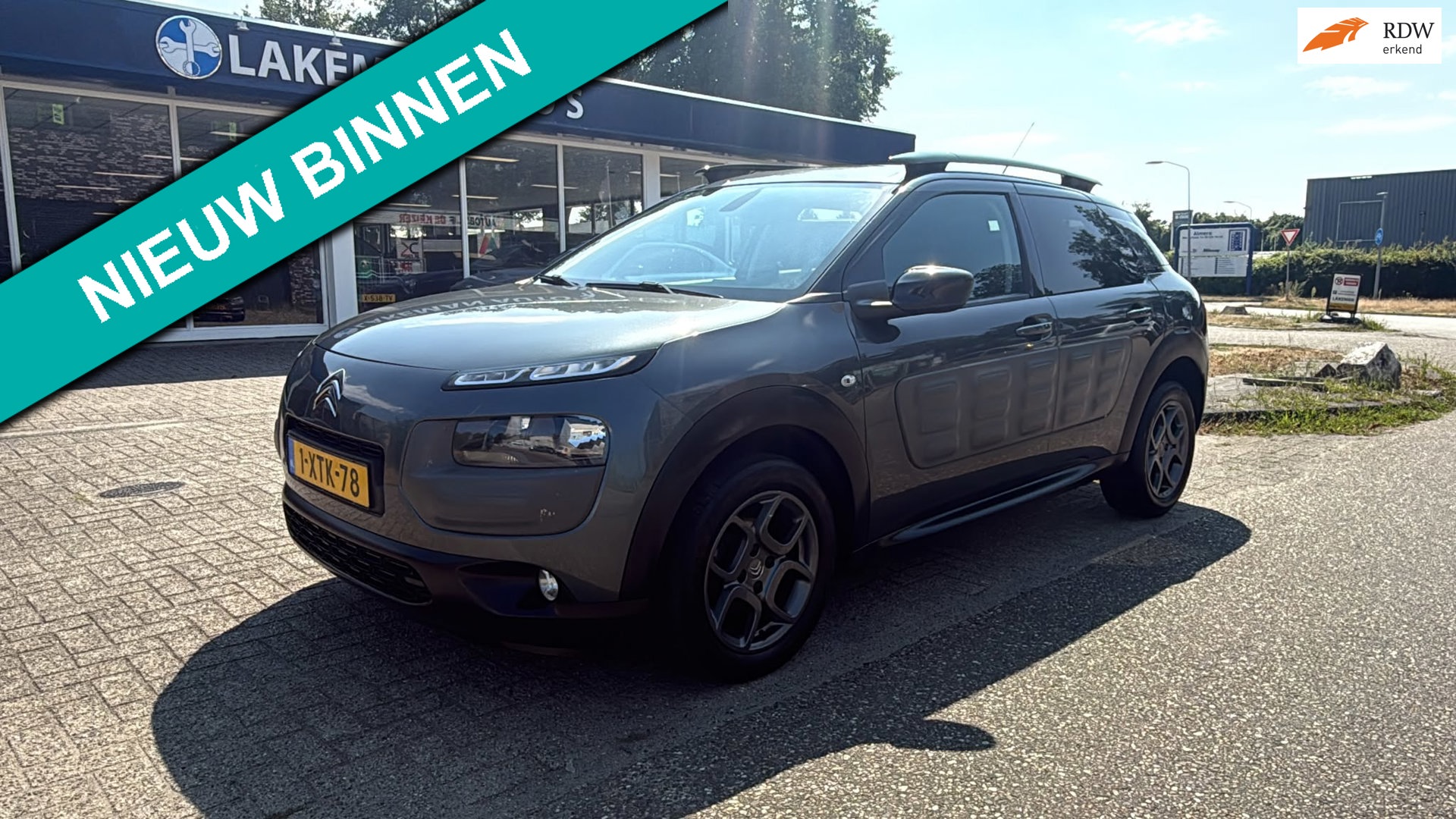 Citroën C4 Cactus 1.2 e-VTi Shine Pano Navi Automaat Greyline Huurkoop Inruil APK Garantie