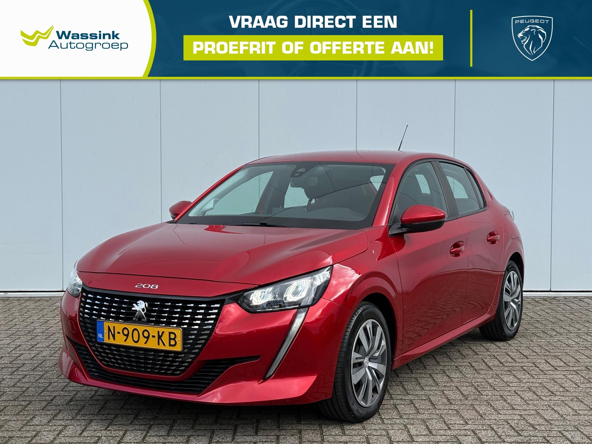 Peugeot 208 Active 75pk | Afneembare Trekhaak | Navigatie |