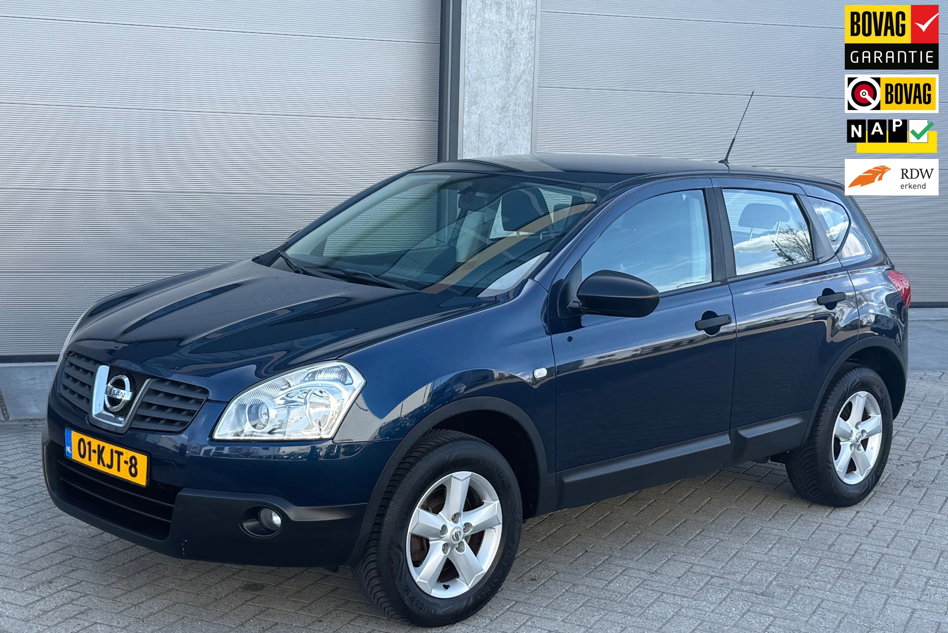 Nissan Qashqai 1.6 Visia 2WD 2009 Blauw AIRCO|APK 2027|NAP