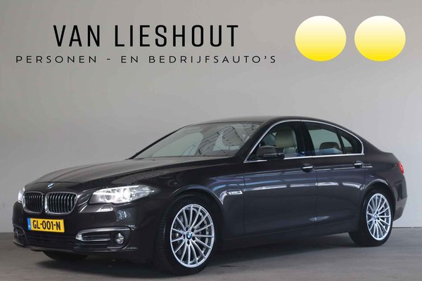 ­ BMW 5 Serie 520i Executive - NL- Auto!! Mem. seats I Climate I Park sens V+A