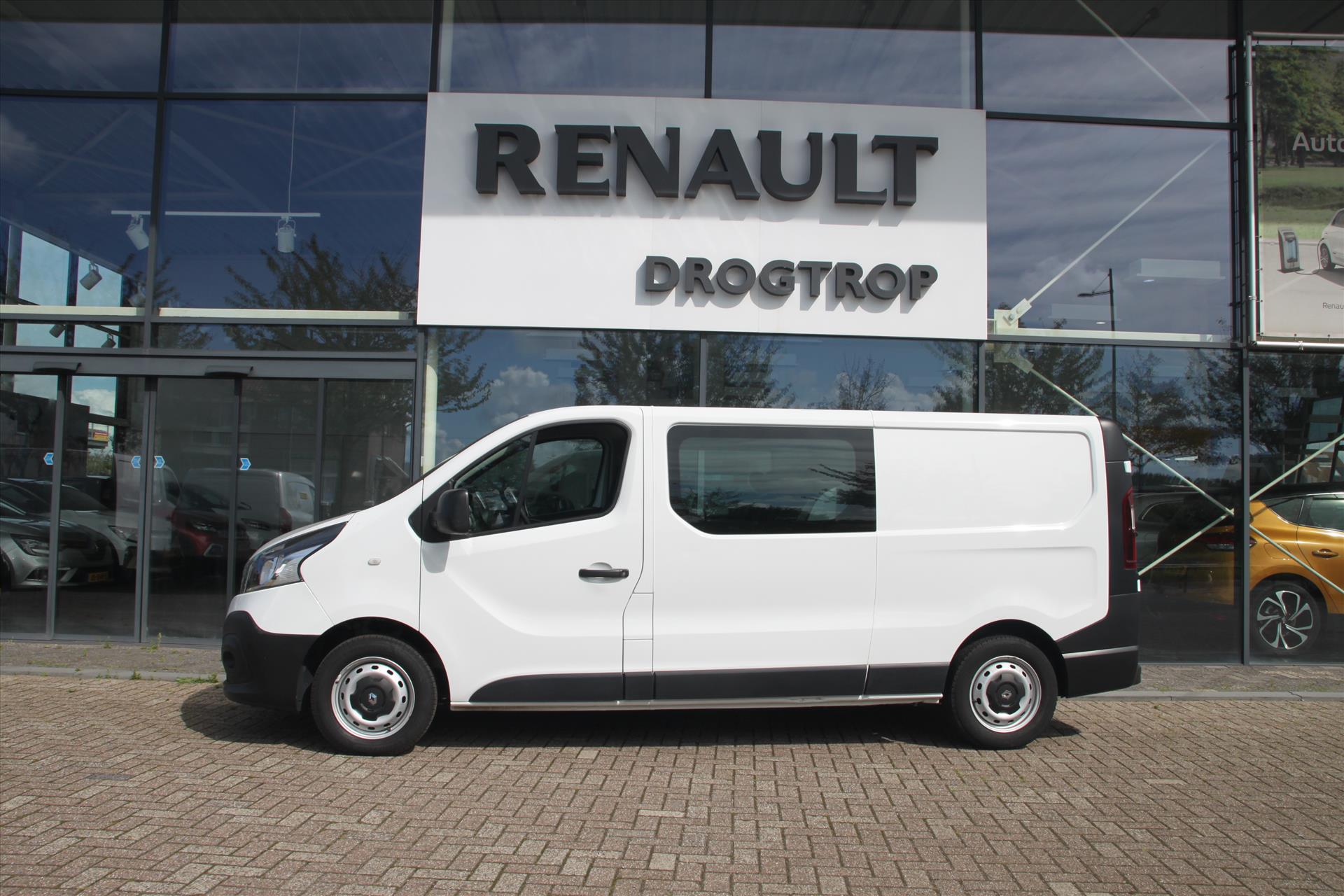 Renault Trafic 120PK-DUBB CAB-L2H1-119DKM-NAVI-AIRCO-CC-TREKH-