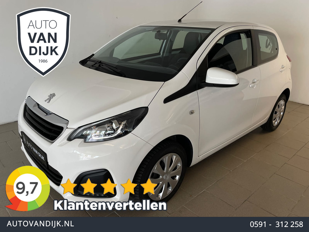 Peugeot 108 1.0 e-VTi Active AIRCO ELEK RAMEN CENT VERG 5 DRS MUTLI STUUR ZEER NETTE AUTO
