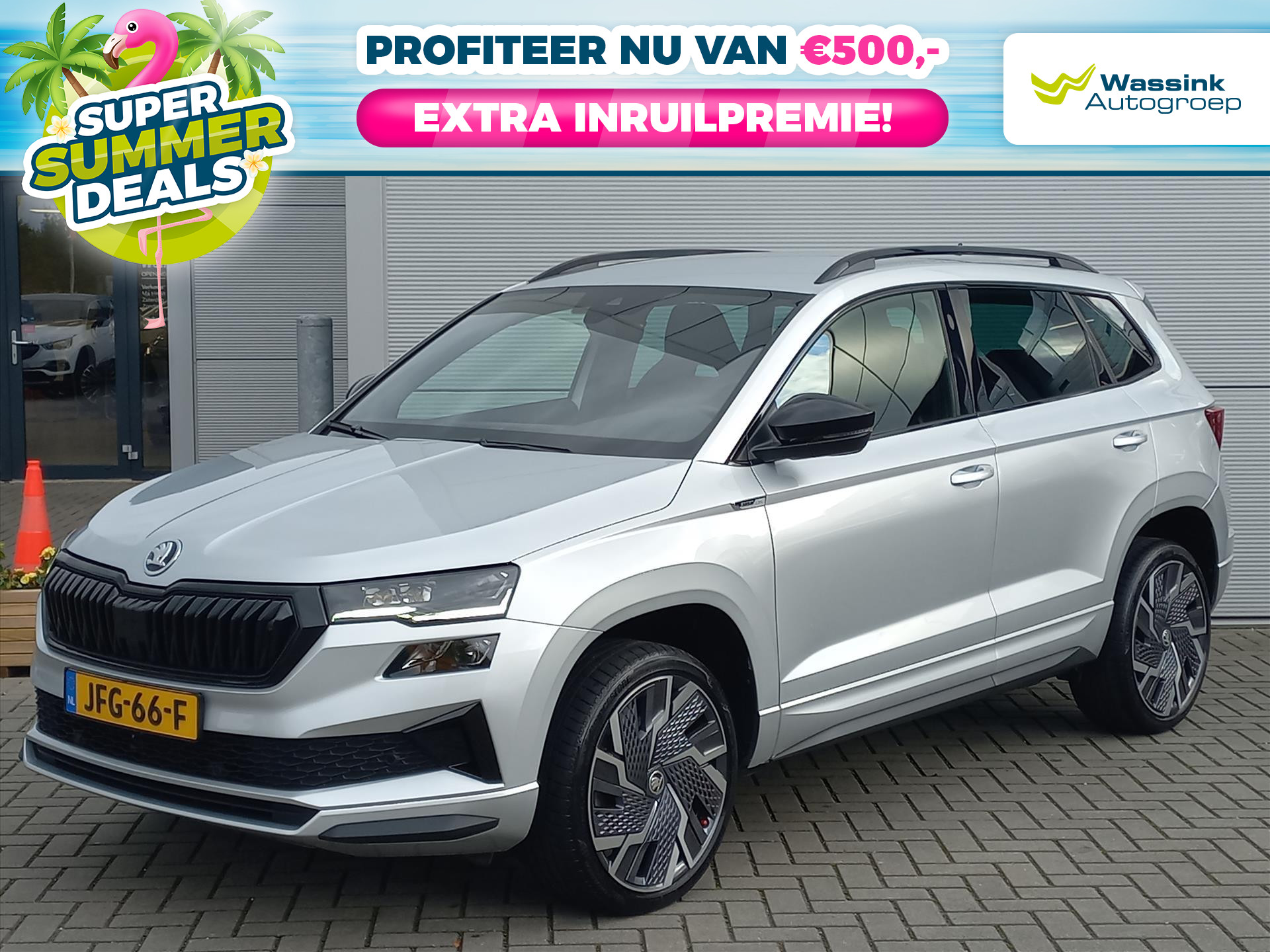 Skoda Karoq Sportline Business 150pk DSG | SUMMERDEAL |daptive