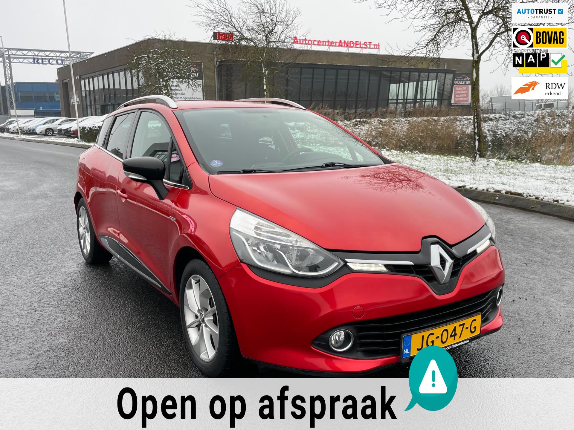 Renault Clio Estate 0.9 TCe Limited, Trekhaak, Cruise, Pdc, Navi, Geen import, Nap!