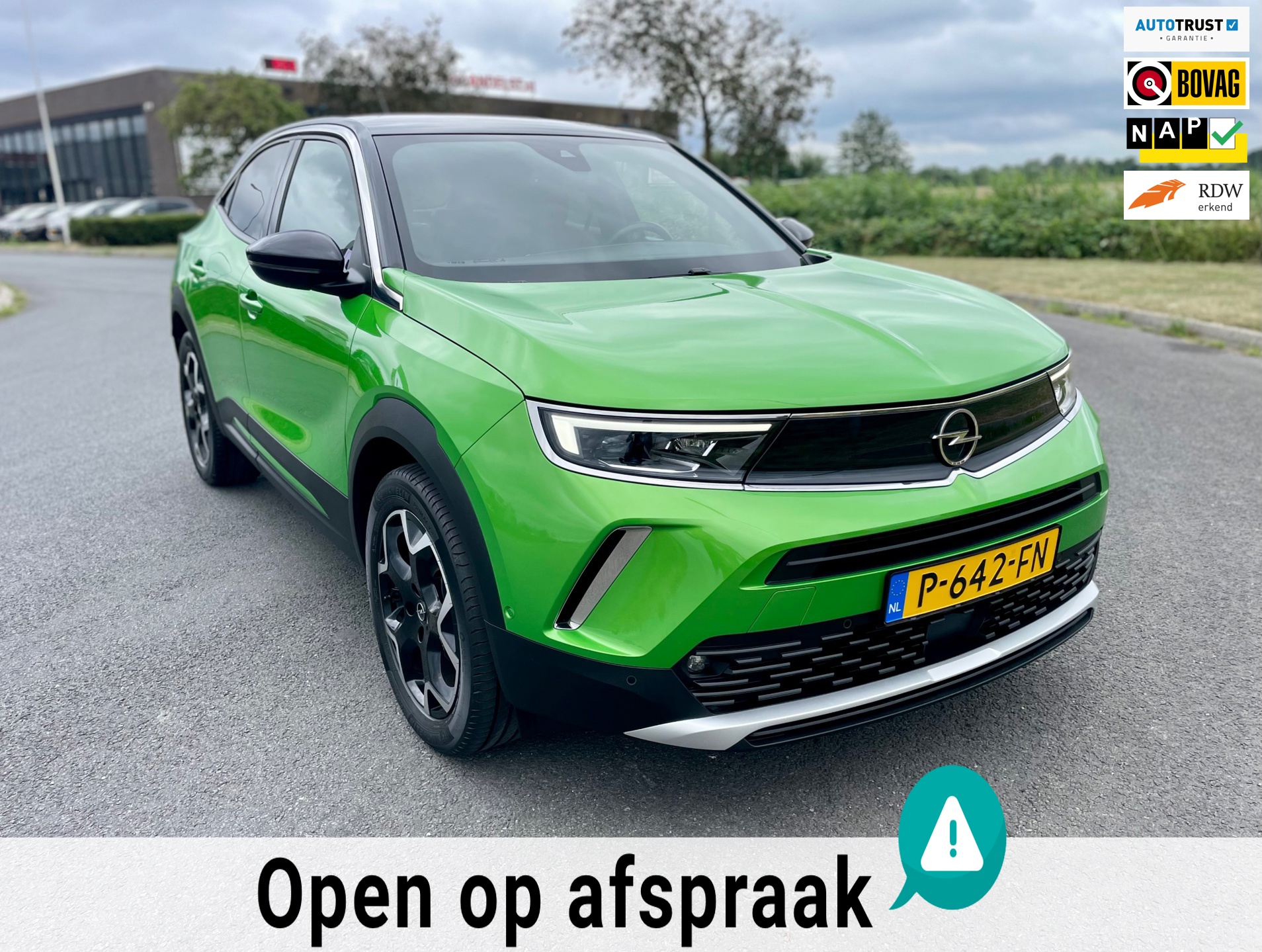Opel Mokka 1.2 Ultimate, Acc, Two-tone, Cam, Stoel-/stuurverw, Climate, 1e eig afk, Geen import, Nap, Dealer oh, Mooie kmstand!