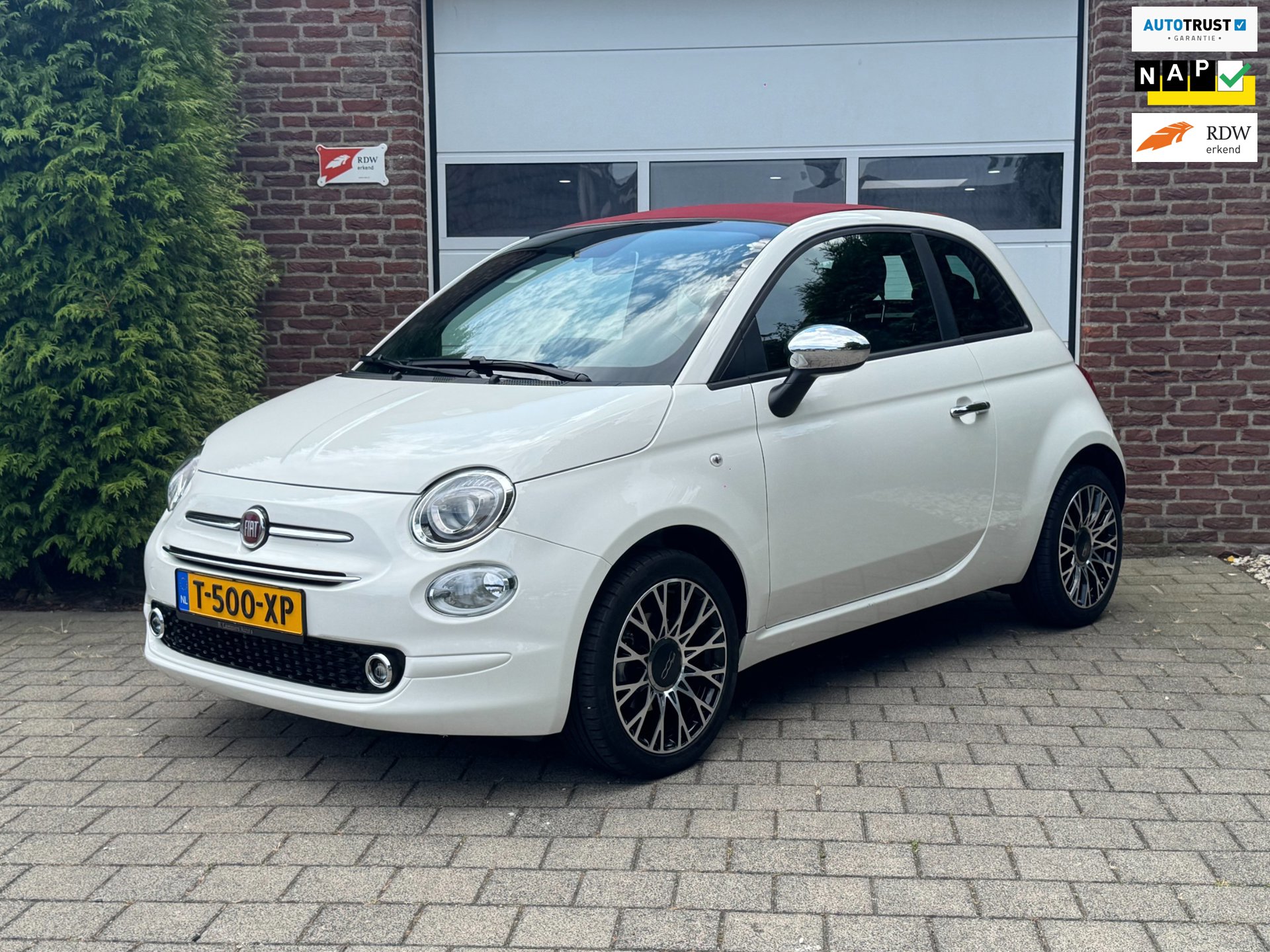 Fiat 500 C 1.0 Hybrid|Carplay|Cruise|PDC|