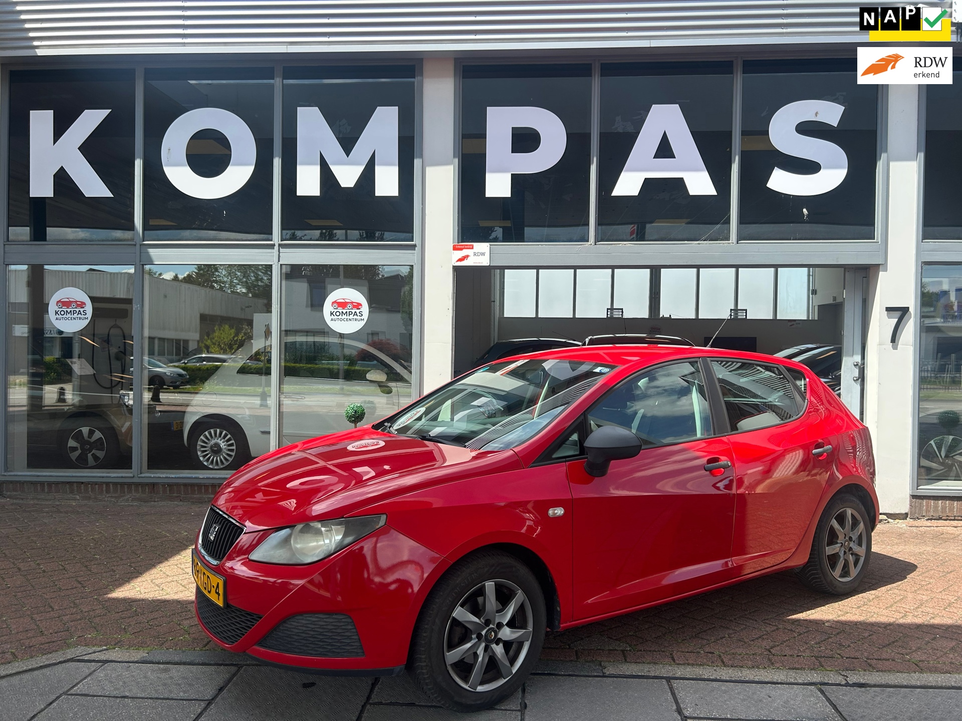 Seat Ibiza 1.2 Club |Airco|5DRS|Nap|EL.Ramen|LM.Velgen|APK
